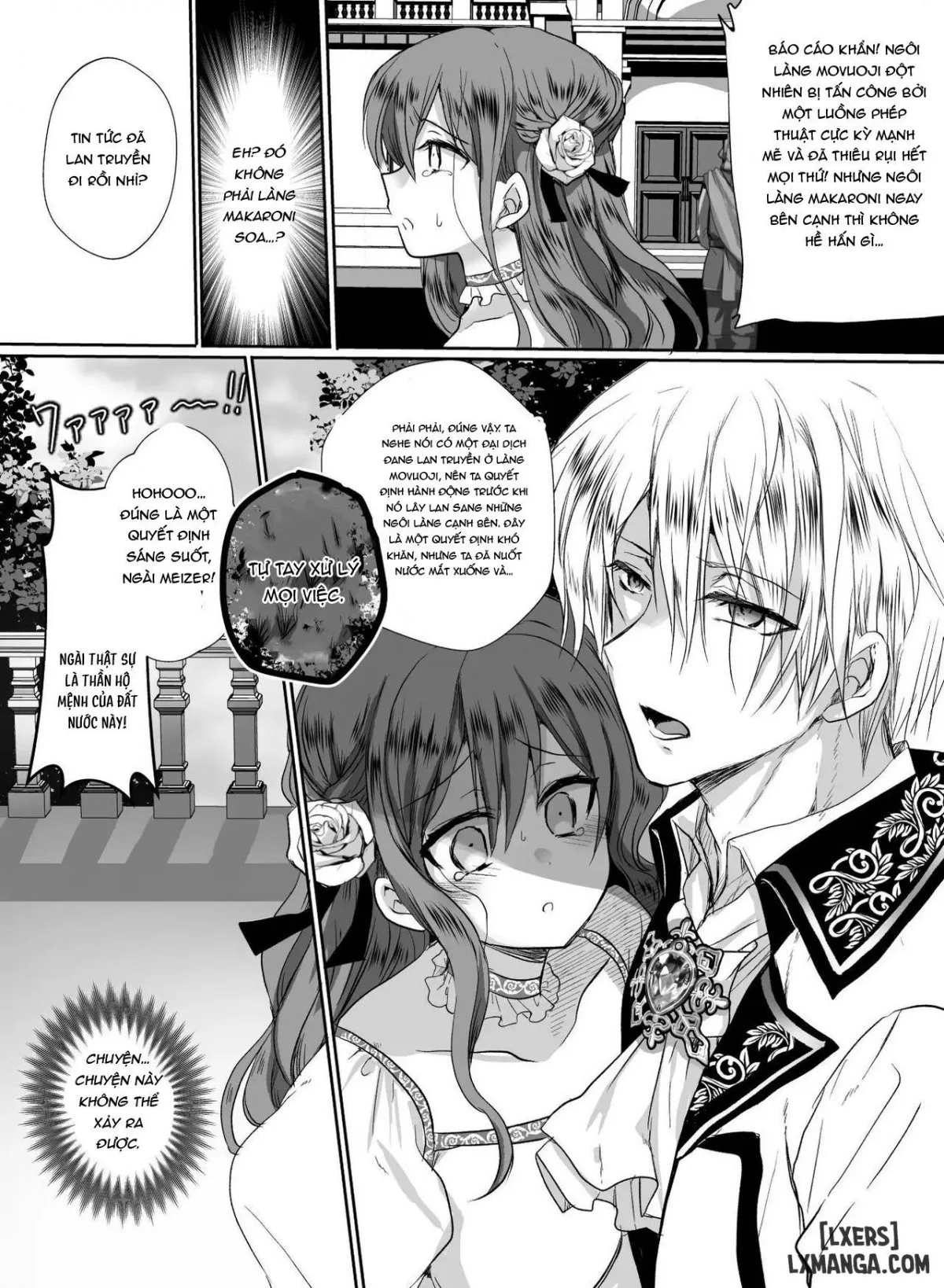HentaiVN.net - Ảnh 56 - Mob Oshi JK no Akuyaku Reijou Isekai Tensei ~Hisan~ [JK's Tragic Isekai Reincarnation as the Villainess ~But My Precious Side Character!] - Chap 1