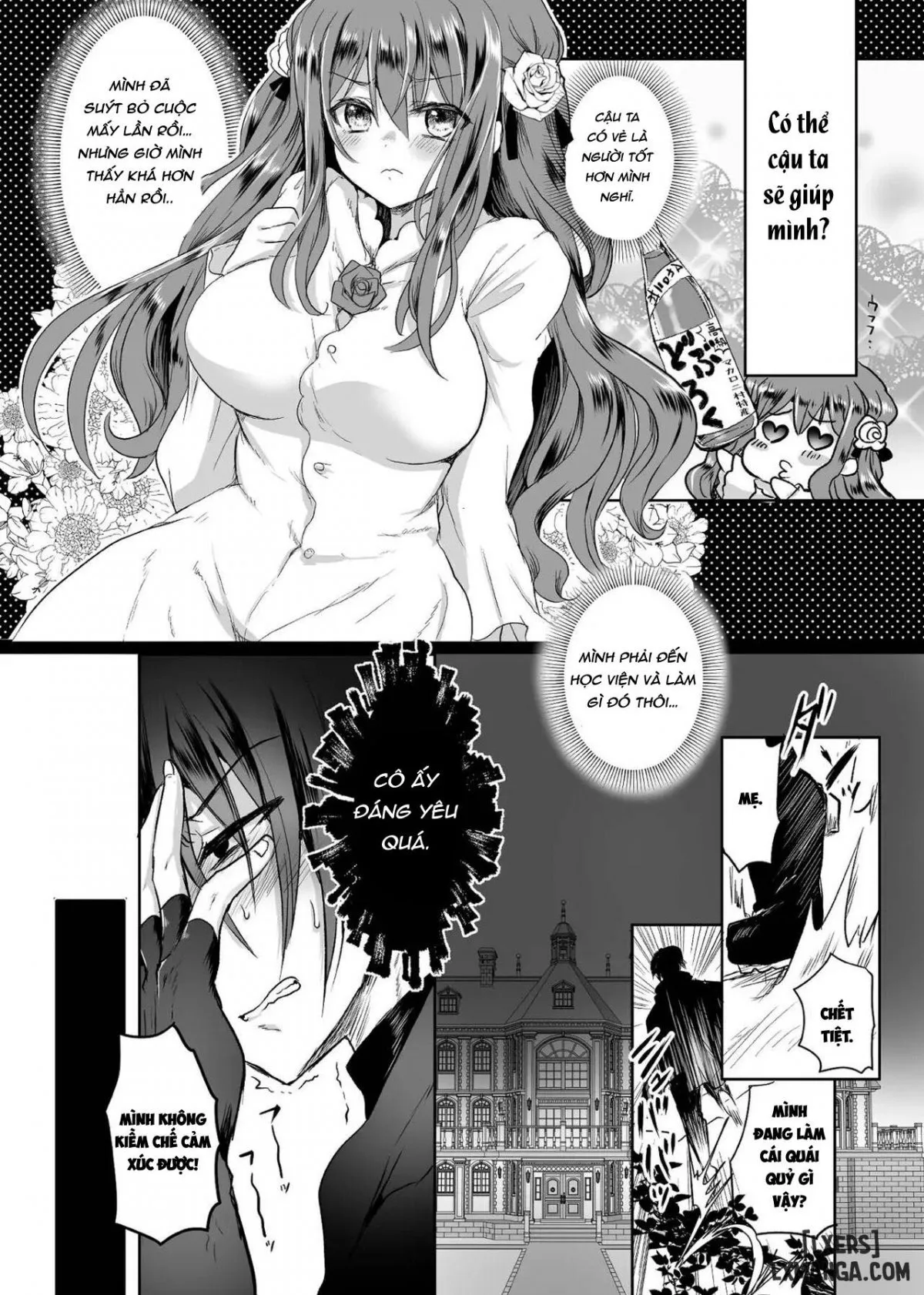 HentaiVN.net - Ảnh 33 - Mob Oshi JK no Akuyaku Reijou Isekai Tensei ~Hisan~ [JK's Tragic Isekai Reincarnation as the Villainess ~But My Precious Side Character!] - Chap 2