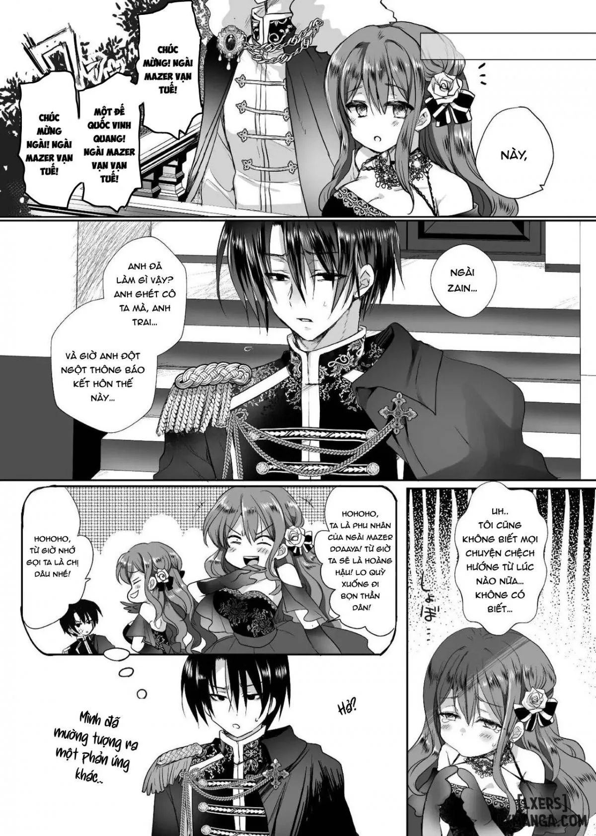 HentaiVN.net - Ảnh 7 - Mob Oshi JK no Akuyaku Reijou Isekai Tensei ~Hisan~ [JK's Tragic Isekai Reincarnation as the Villainess ~But My Precious Side Character!] - Chap 2