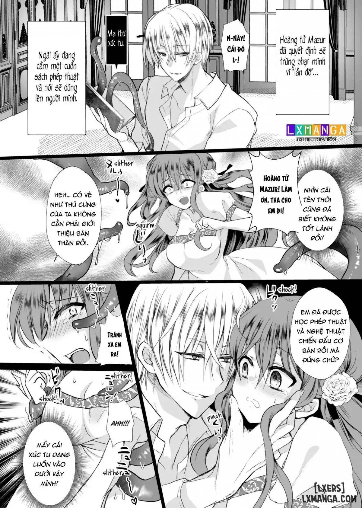 HentaiVN.net - Ảnh 3 - Mob Oshi JK no Akuyaku Reijou Isekai Tensei ~Hisan~ [JK's Tragic Isekai Reincarnation as the Villainess ~But My Precious Side Character!] - Chap 3