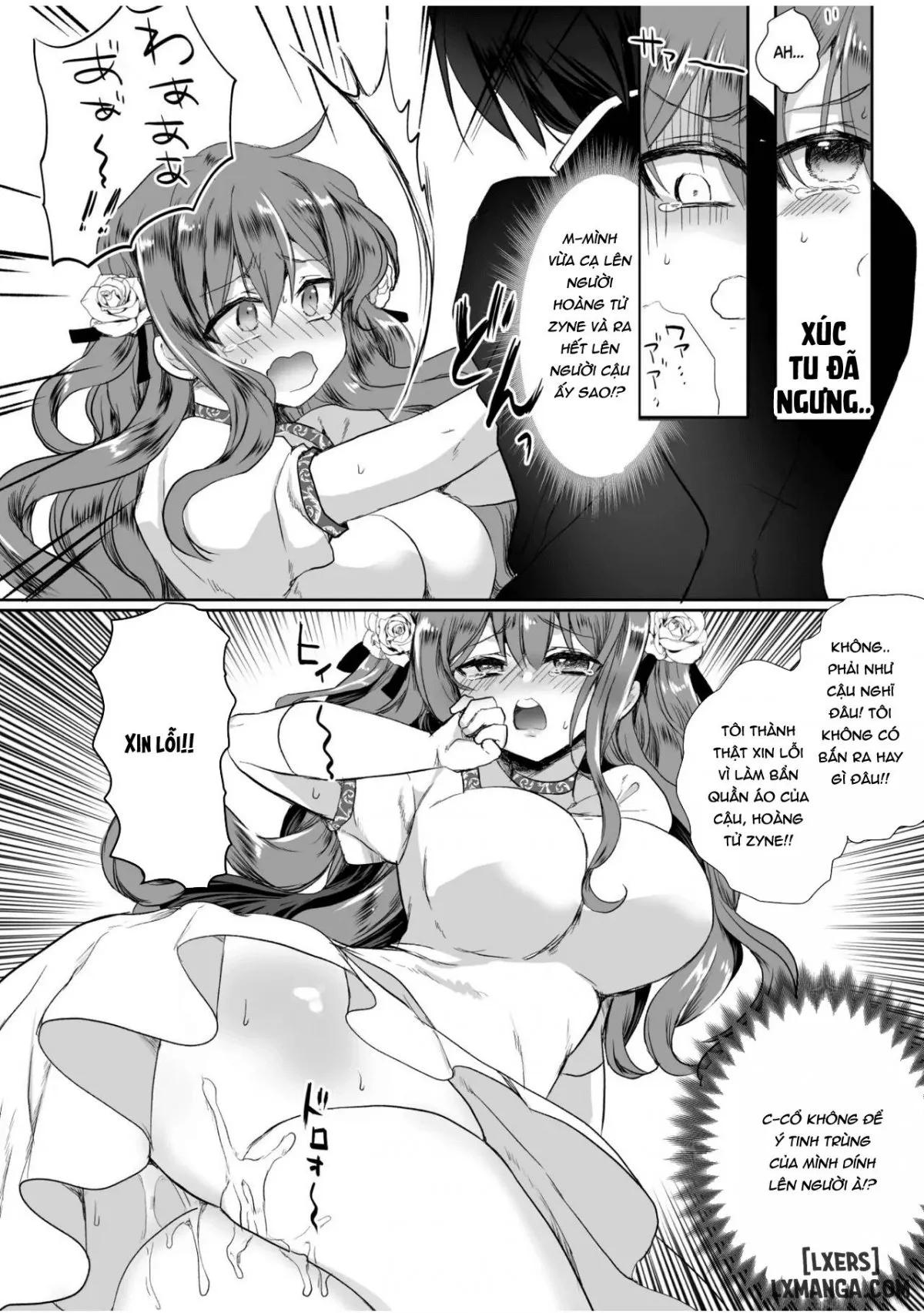 HentaiVN.net - Ảnh 35 - Mob Oshi JK no Akuyaku Reijou Isekai Tensei ~Hisan~ [JK's Tragic Isekai Reincarnation as the Villainess ~But My Precious Side Character!] - Chap 3
