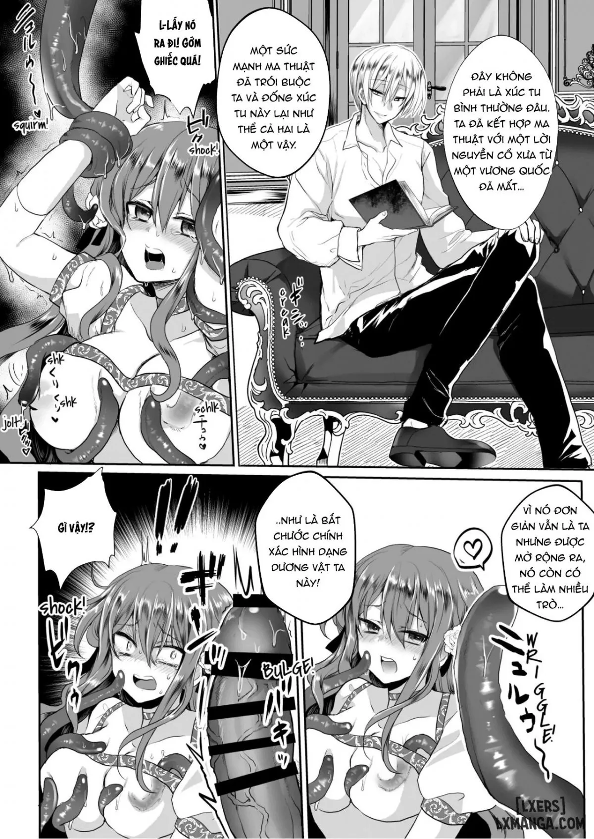 HentaiVN.net - Ảnh 4 - Mob Oshi JK no Akuyaku Reijou Isekai Tensei ~Hisan~ [JK's Tragic Isekai Reincarnation as the Villainess ~But My Precious Side Character!] - Chap 3