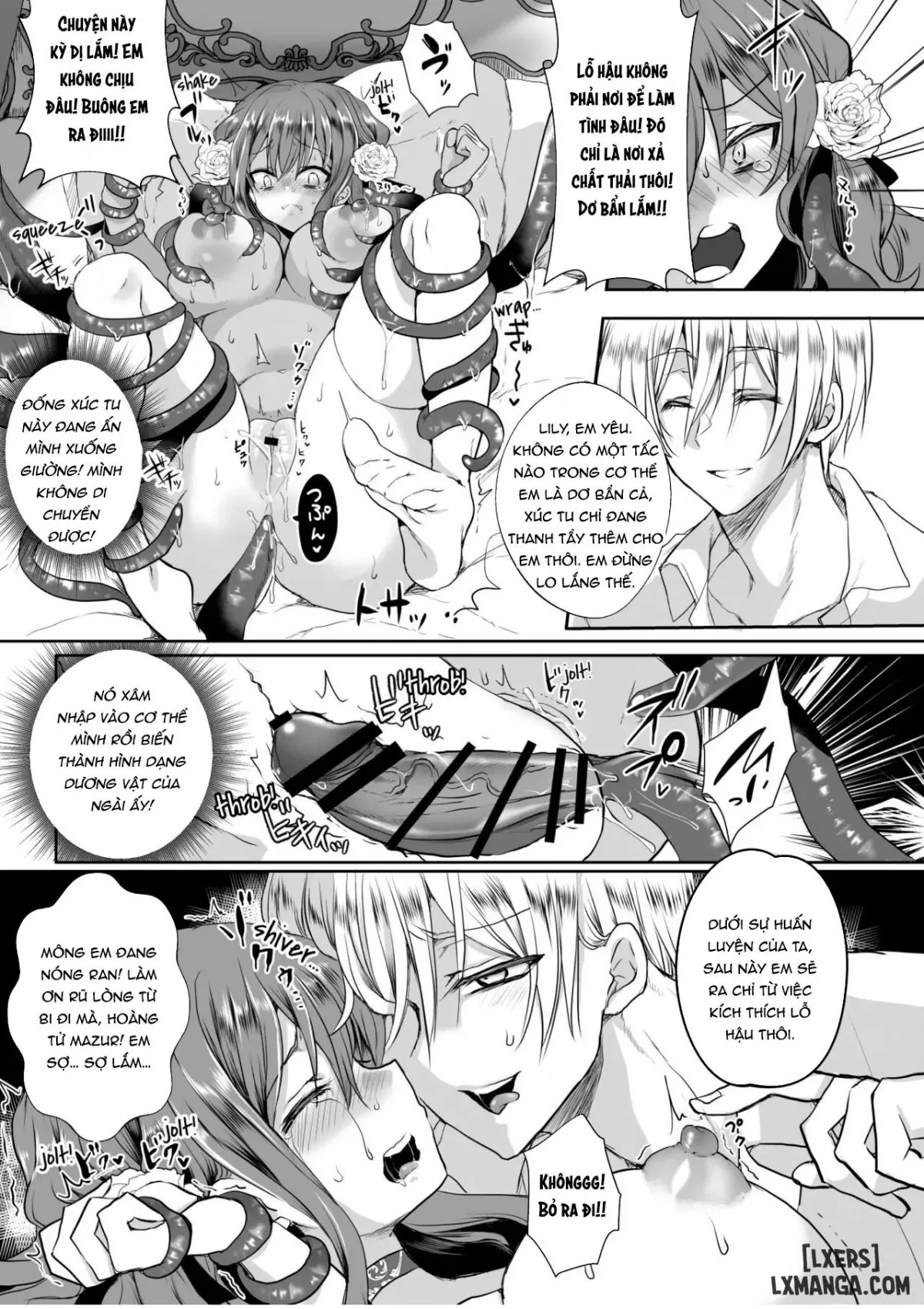 HentaiVN.net - Ảnh 6 - Mob Oshi JK no Akuyaku Reijou Isekai Tensei ~Hisan~ [JK's Tragic Isekai Reincarnation as the Villainess ~But My Precious Side Character!] - Chap 3
