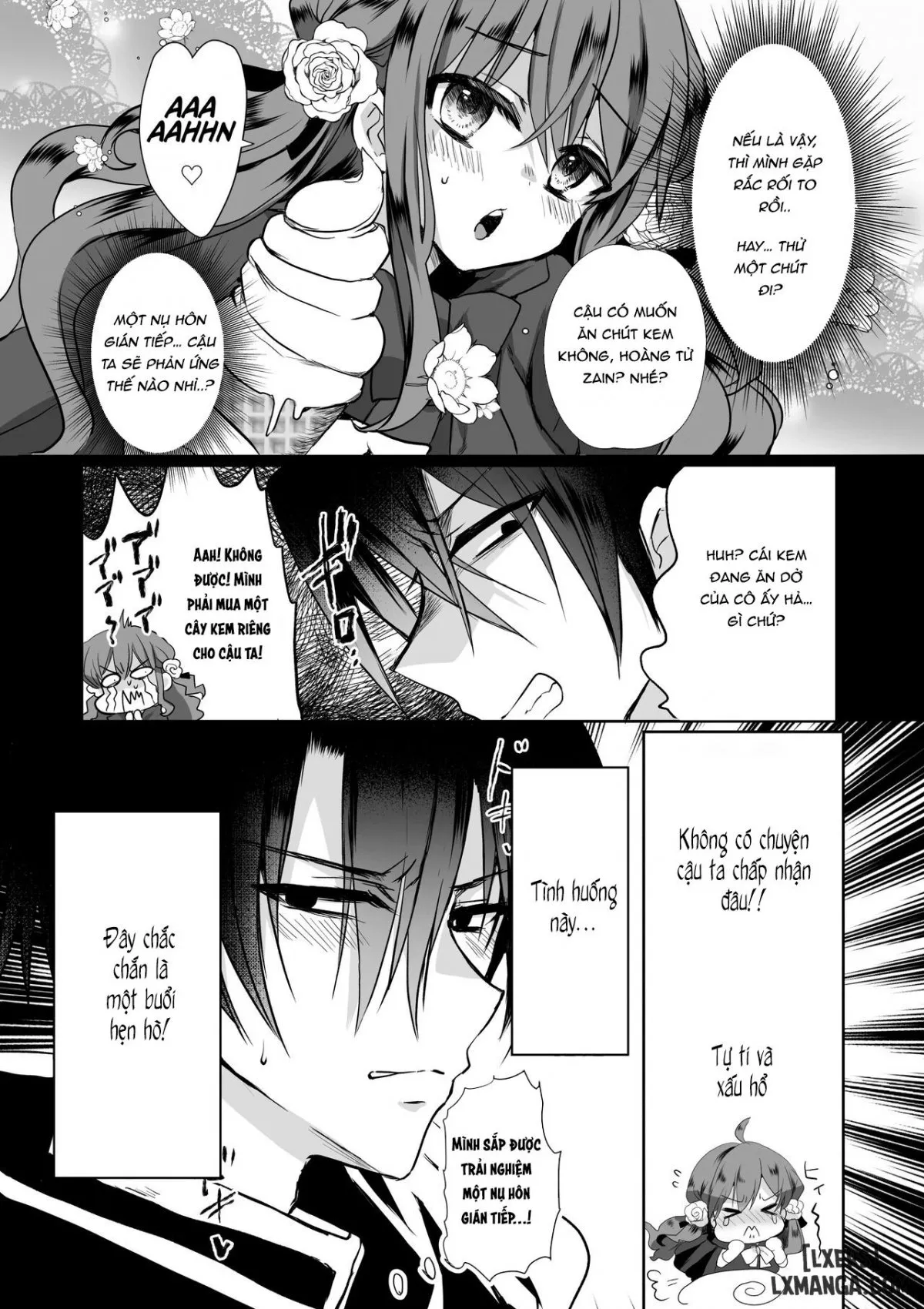 HentaiVN.net - Ảnh 23 - Mob Oshi JK no Akuyaku Reijou Isekai Tensei ~Hisan~ [JK's Tragic Isekai Reincarnation as the Villainess ~But My Precious Side Character!] - Chap 4