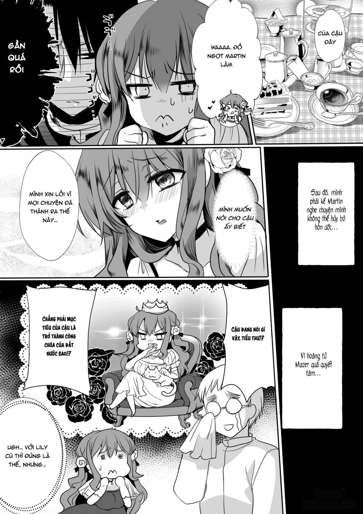HentaiVN.net - Ảnh 30 - Mob Oshi JK no Akuyaku Reijou Isekai Tensei ~Hisan~ [JK's Tragic Isekai Reincarnation as the Villainess ~But My Precious Side Character!] - Chap 4
