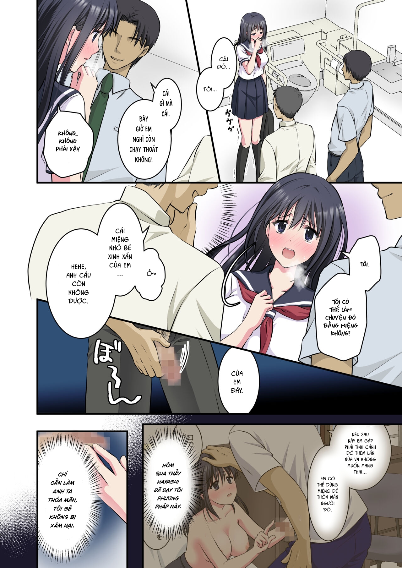 HentaiVN.net - Ảnh 12 - Nữ sinh ngây thơ - Chap 3