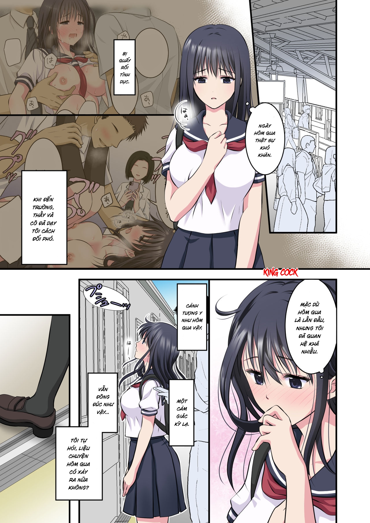 HentaiVN.net - Ảnh 3 - Nữ sinh ngây thơ - Chap 3