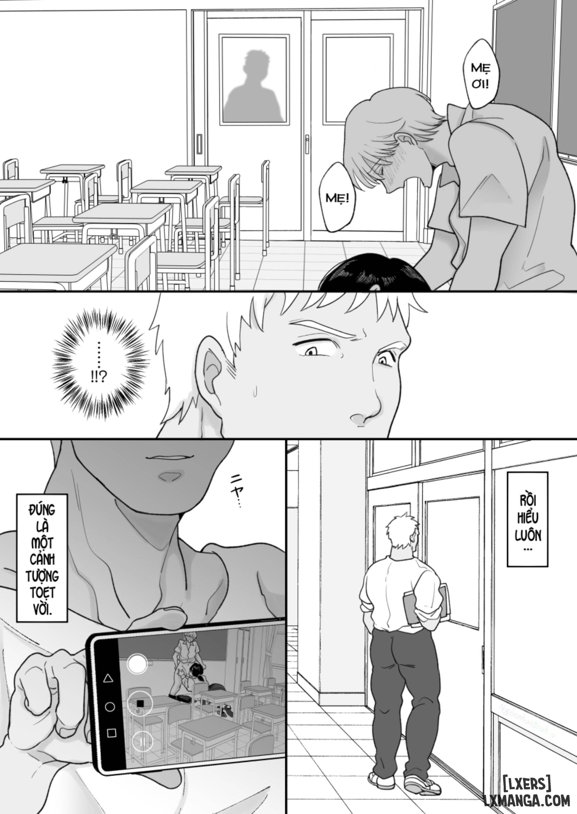 HentaiVN.net - Ảnh 28 - Suugaku Kyoushi no Kaa-san ga Taiiku Kyoushi ni Netorareru - Chap 1