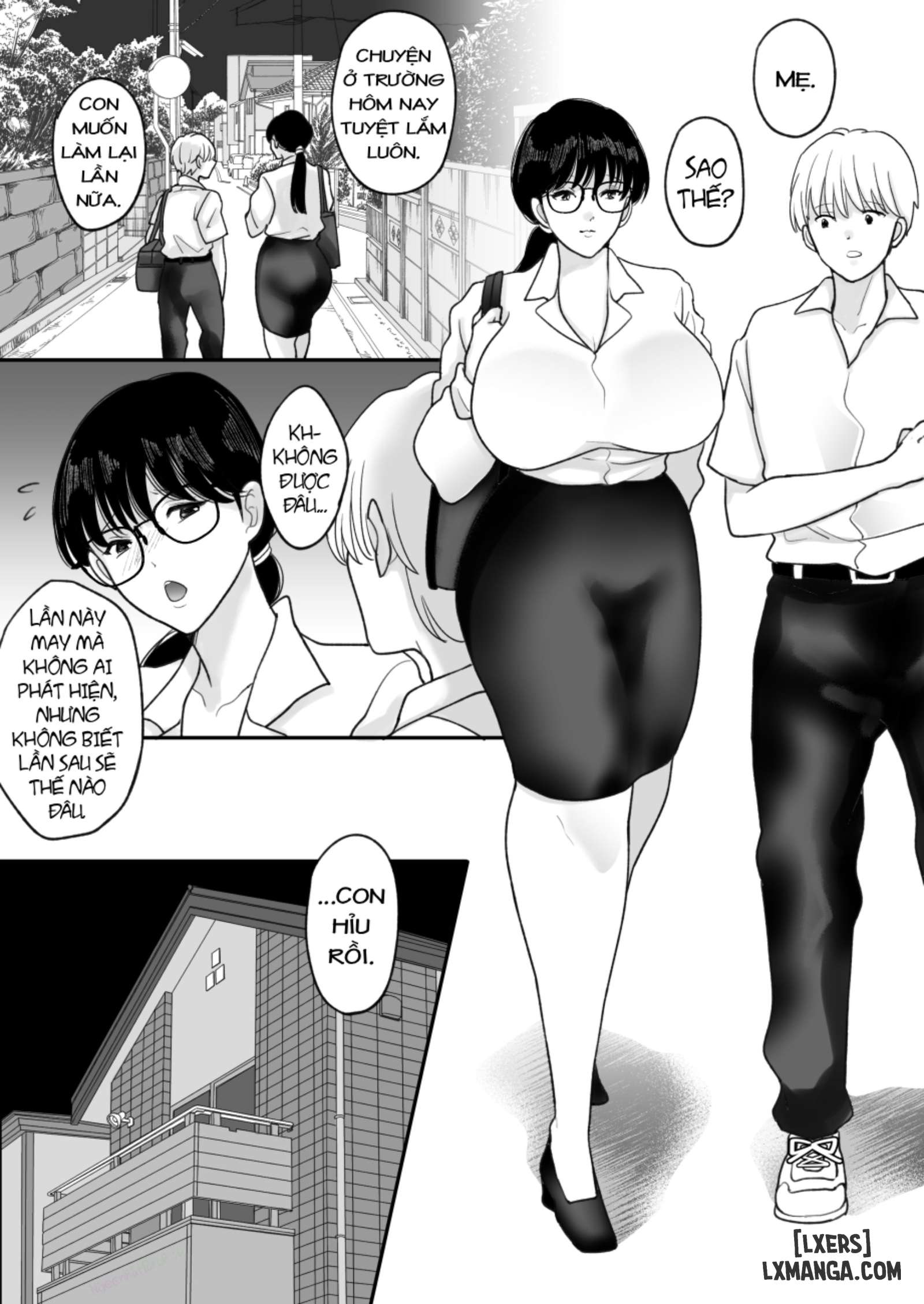 HentaiVN.net - Ảnh 29 - Suugaku Kyoushi no Kaa-san ga Taiiku Kyoushi ni Netorareru - Chap 1