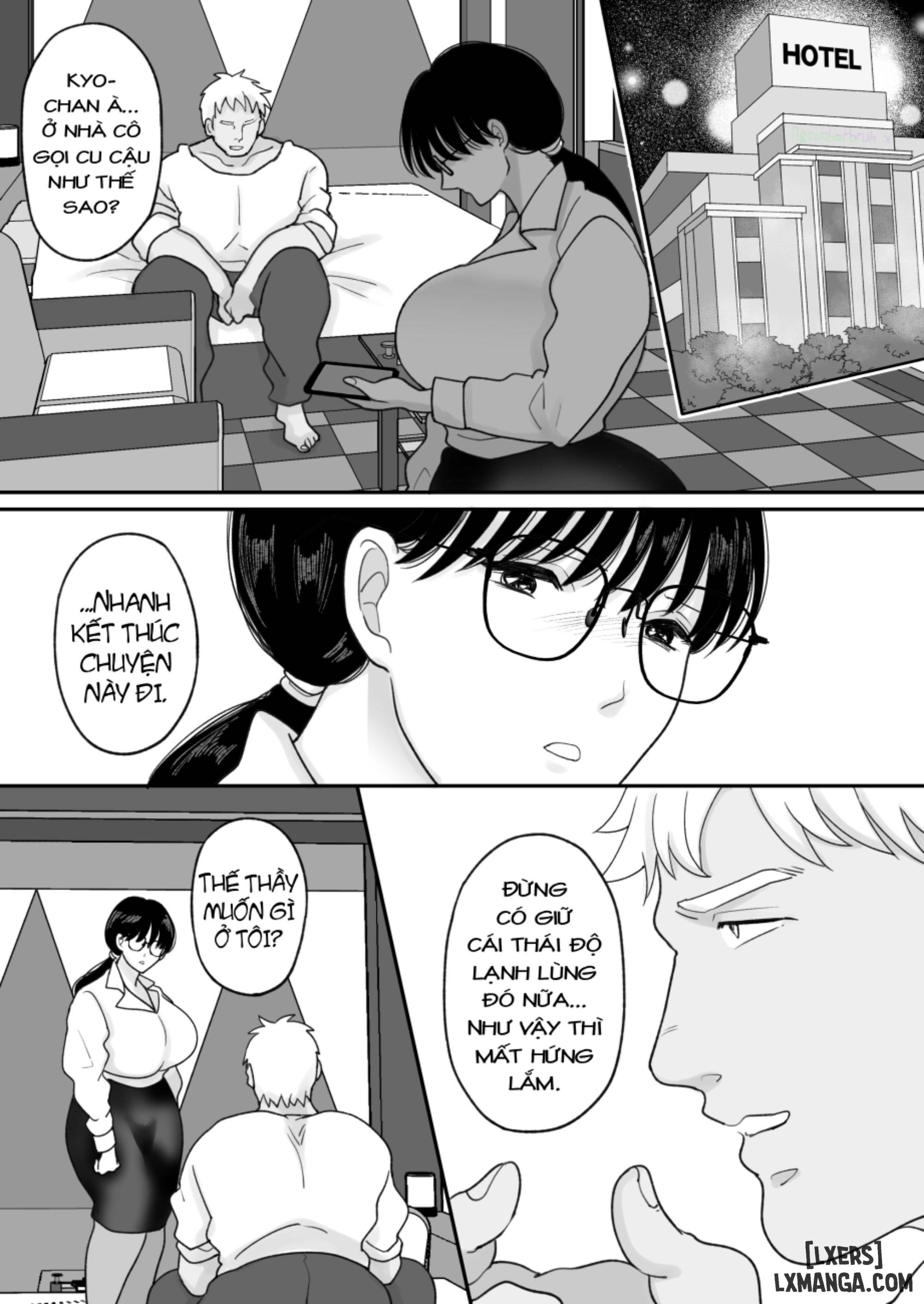 HentaiVN.net - Ảnh 33 - Suugaku Kyoushi no Kaa-san ga Taiiku Kyoushi ni Netorareru - Chap 1