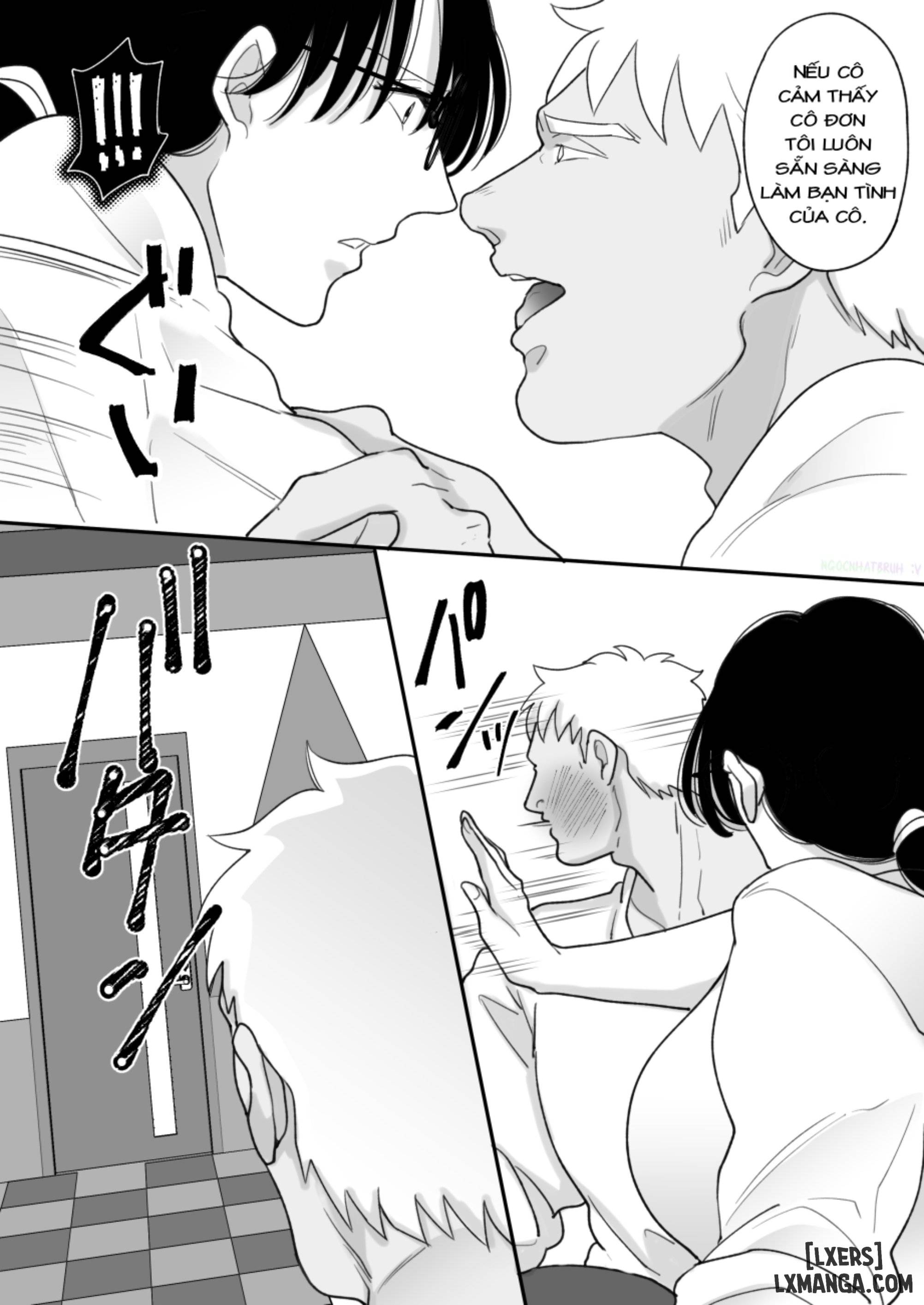 HentaiVN.net - Ảnh 50 - Suugaku Kyoushi no Kaa-san ga Taiiku Kyoushi ni Netorareru - Chap 1
