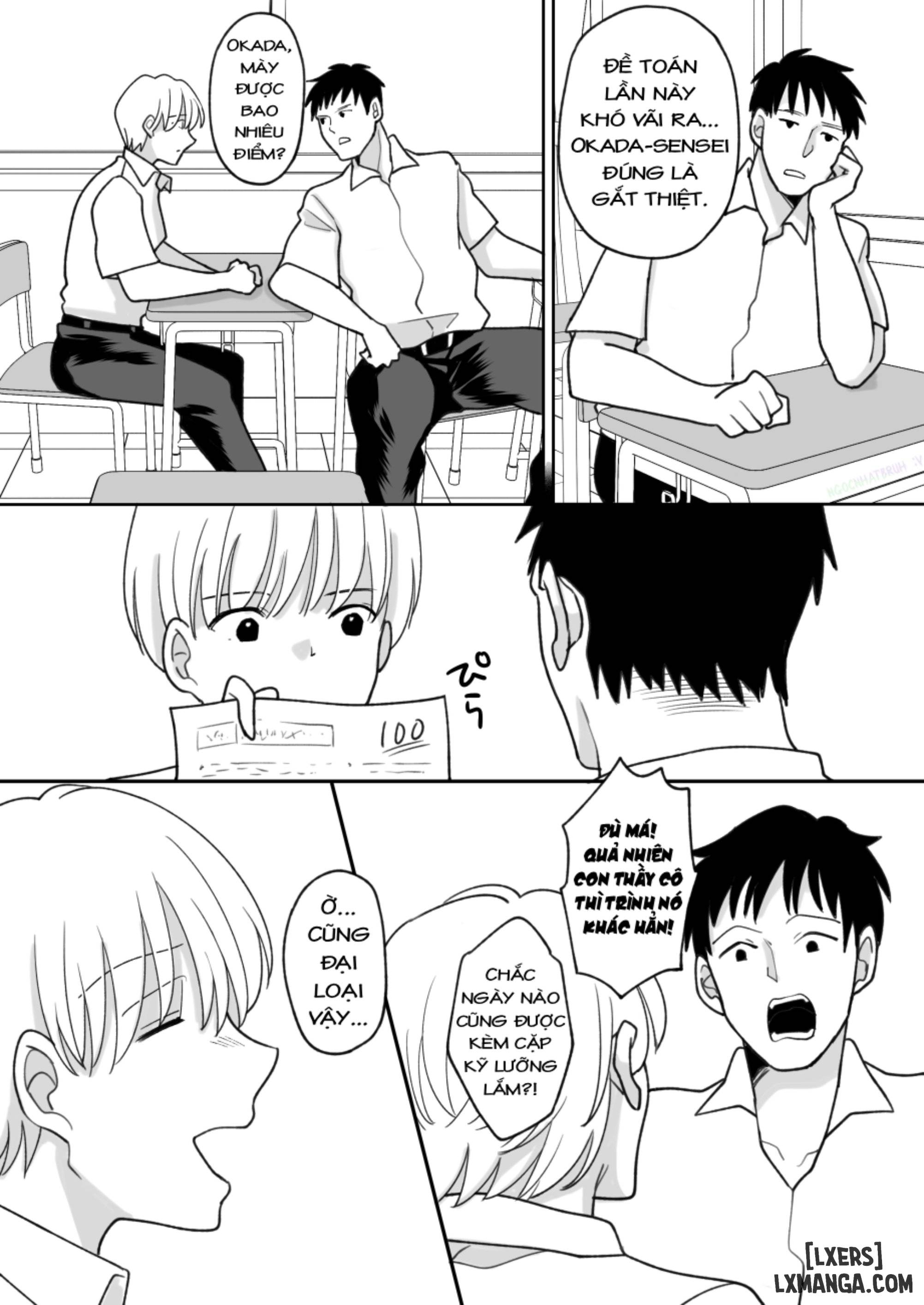 HentaiVN.net - Ảnh 6 - Suugaku Kyoushi no Kaa-san ga Taiiku Kyoushi ni Netorareru - Chap 1