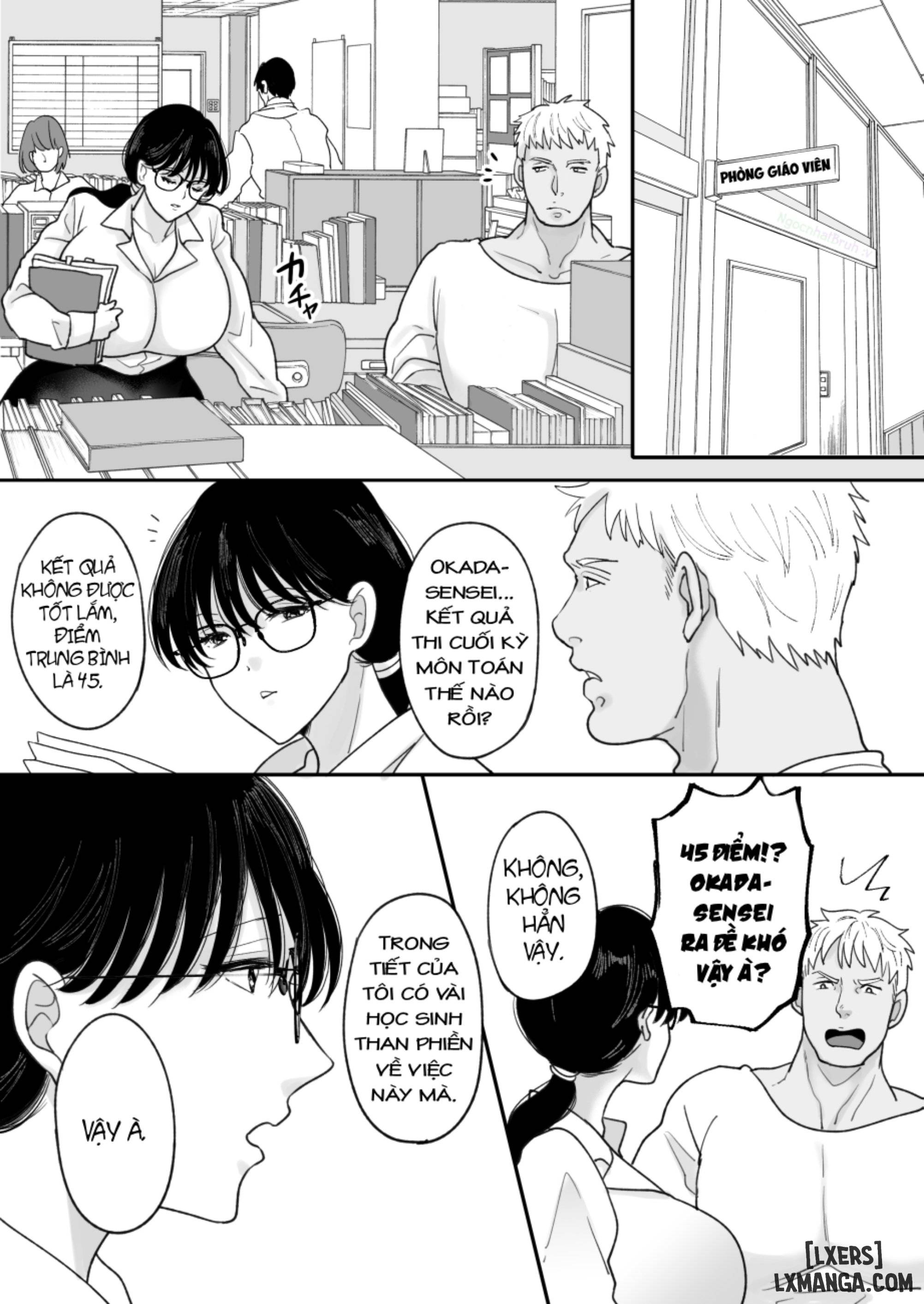 HentaiVN.net - Ảnh 7 - Suugaku Kyoushi no Kaa-san ga Taiiku Kyoushi ni Netorareru - Chap 1
