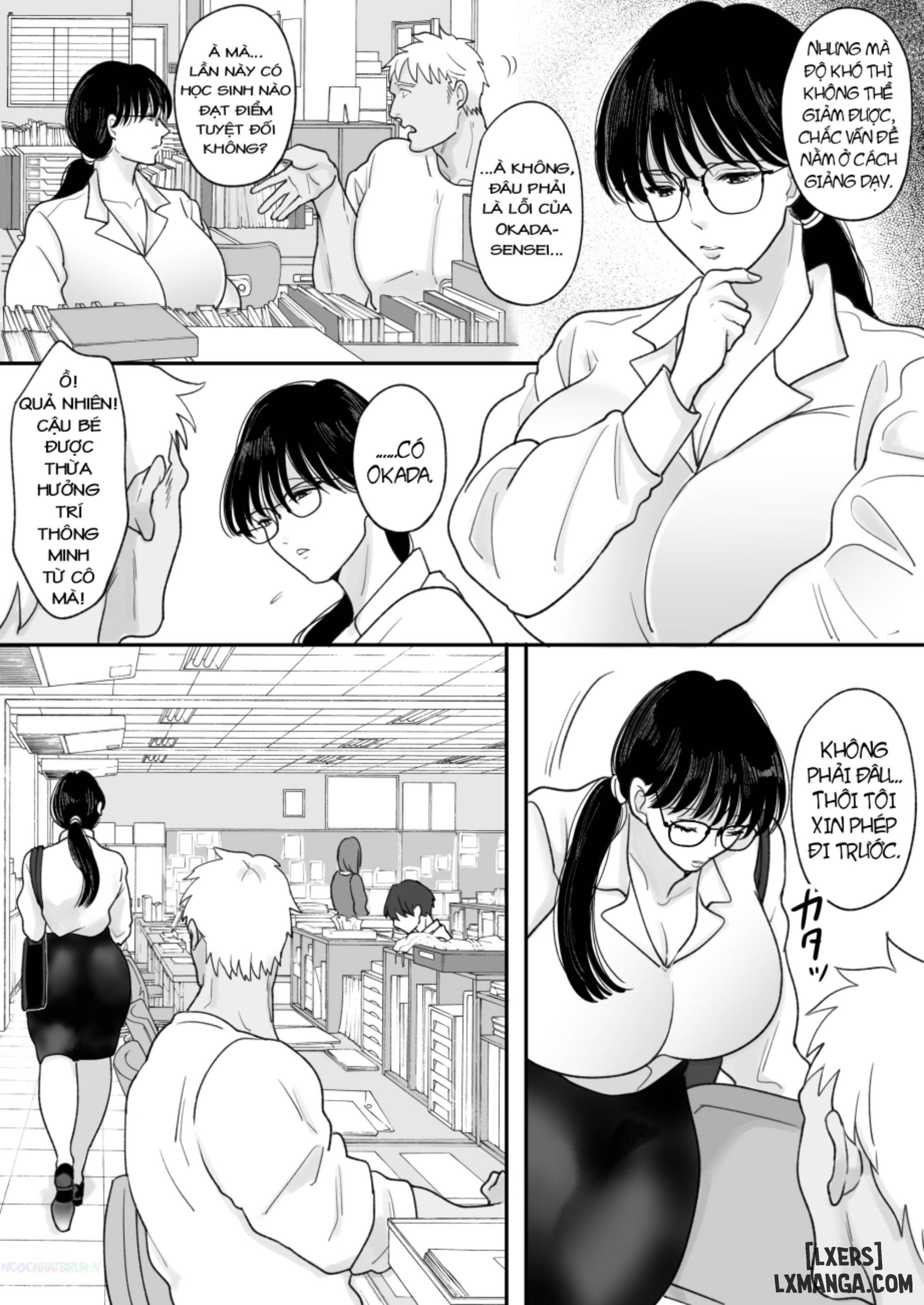 HentaiVN.net - Ảnh 8 - Suugaku Kyoushi no Kaa-san ga Taiiku Kyoushi ni Netorareru - Chap 1