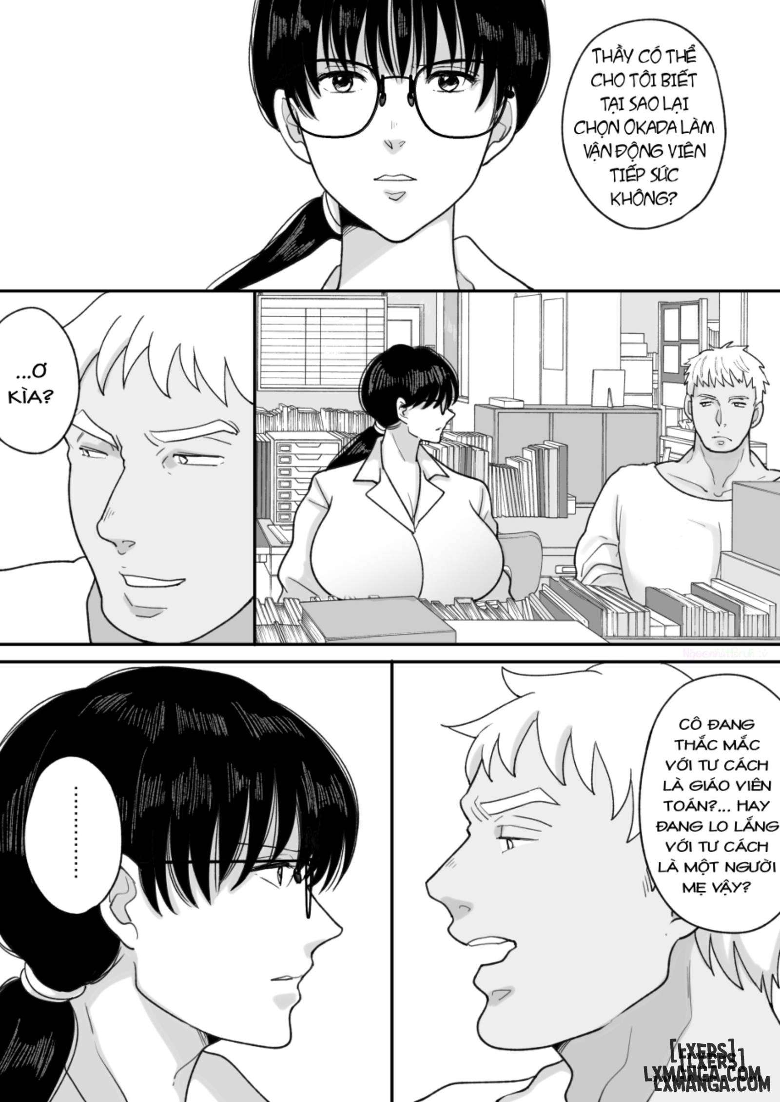 HentaiVN.net - Ảnh 13 - Suugaku Kyoushi no Kaa-san ga Taiiku Kyoushi ni Netorareru - Chương 2