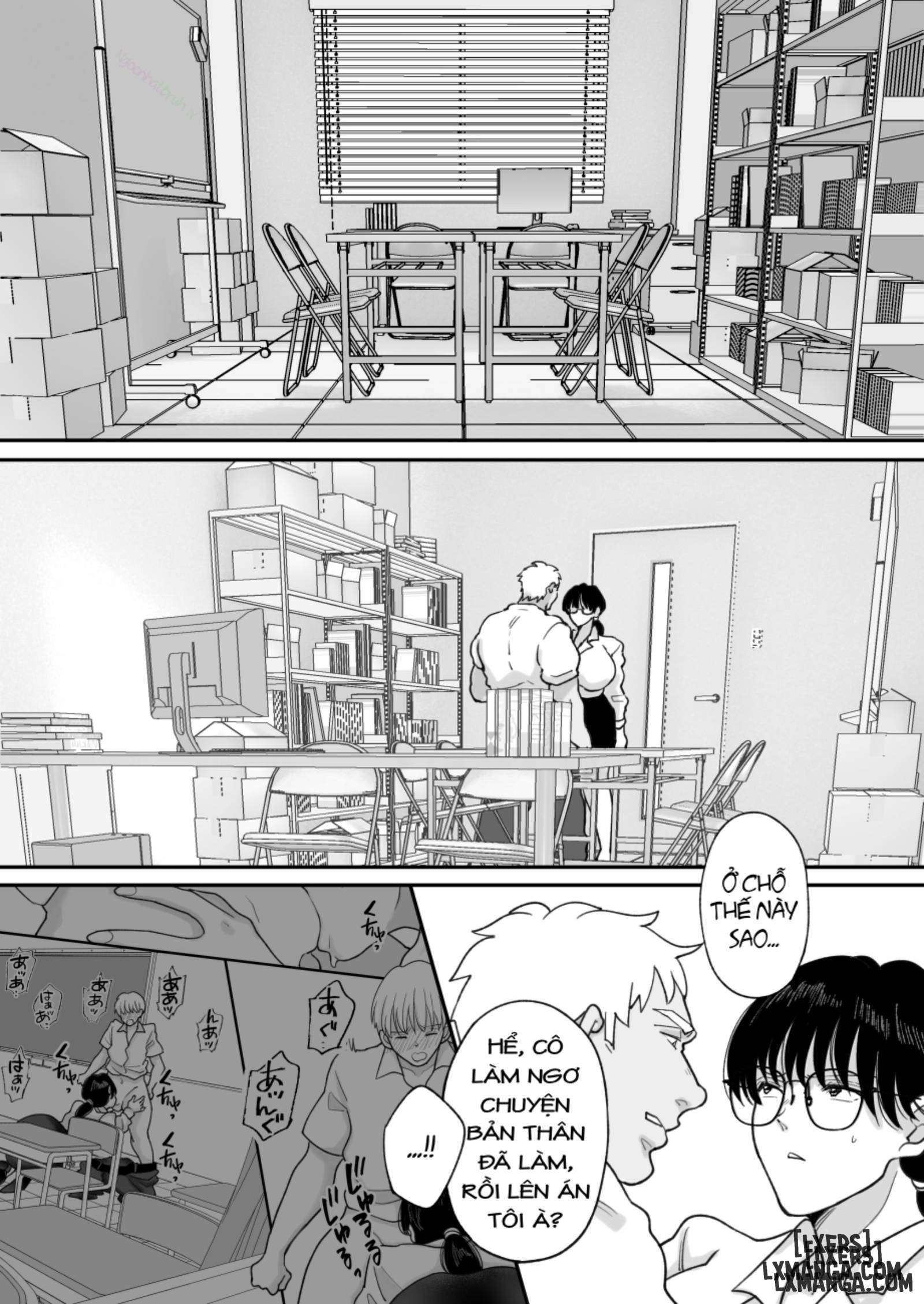 HentaiVN.net - Ảnh 15 - Suugaku Kyoushi no Kaa-san ga Taiiku Kyoushi ni Netorareru - Chương 2
