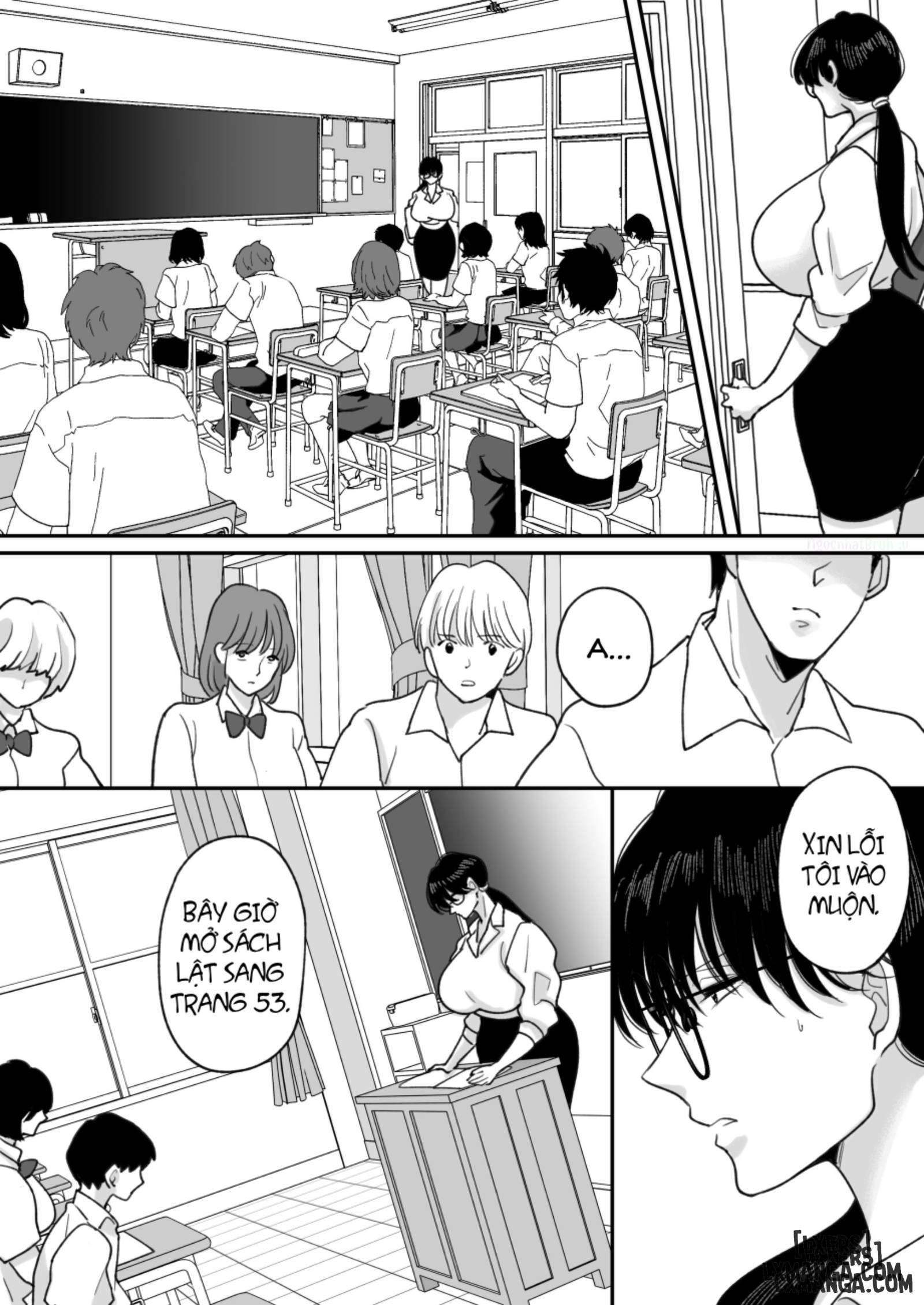 HentaiVN.net - Ảnh 28 - Suugaku Kyoushi no Kaa-san ga Taiiku Kyoushi ni Netorareru - Chương 2
