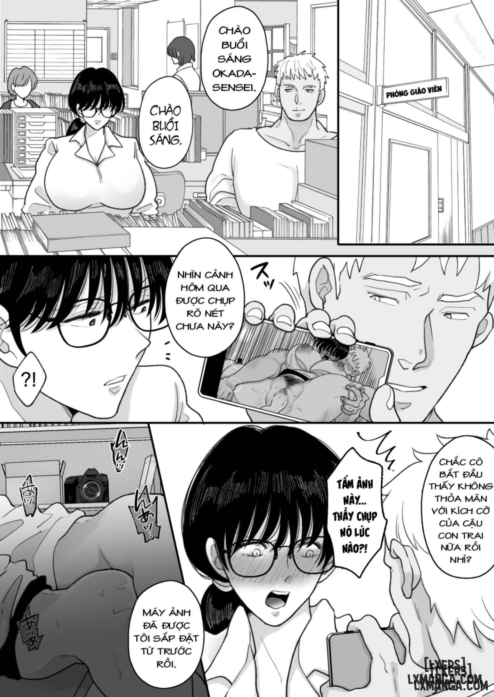 HentaiVN.net - Ảnh 36 - Suugaku Kyoushi no Kaa-san ga Taiiku Kyoushi ni Netorareru - Chương 2