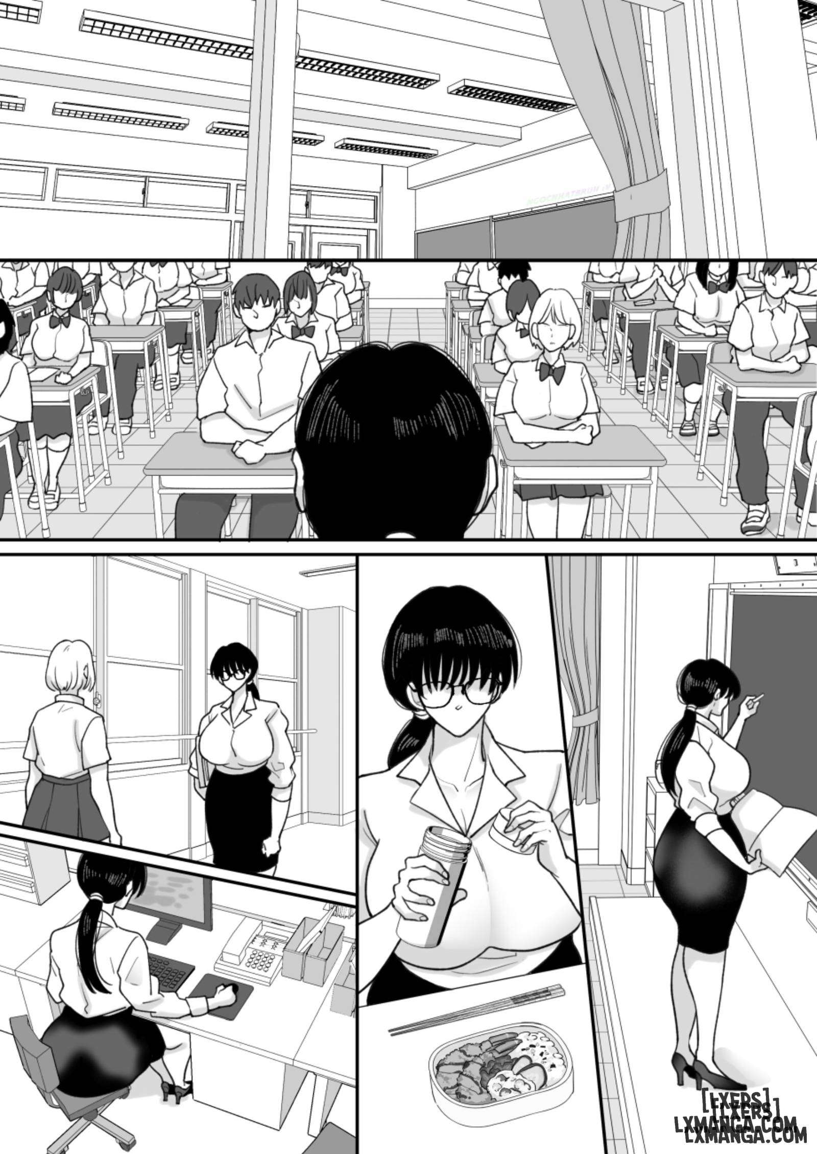 HentaiVN.net - Ảnh 42 - Suugaku Kyoushi no Kaa-san ga Taiiku Kyoushi ni Netorareru - Chương 2