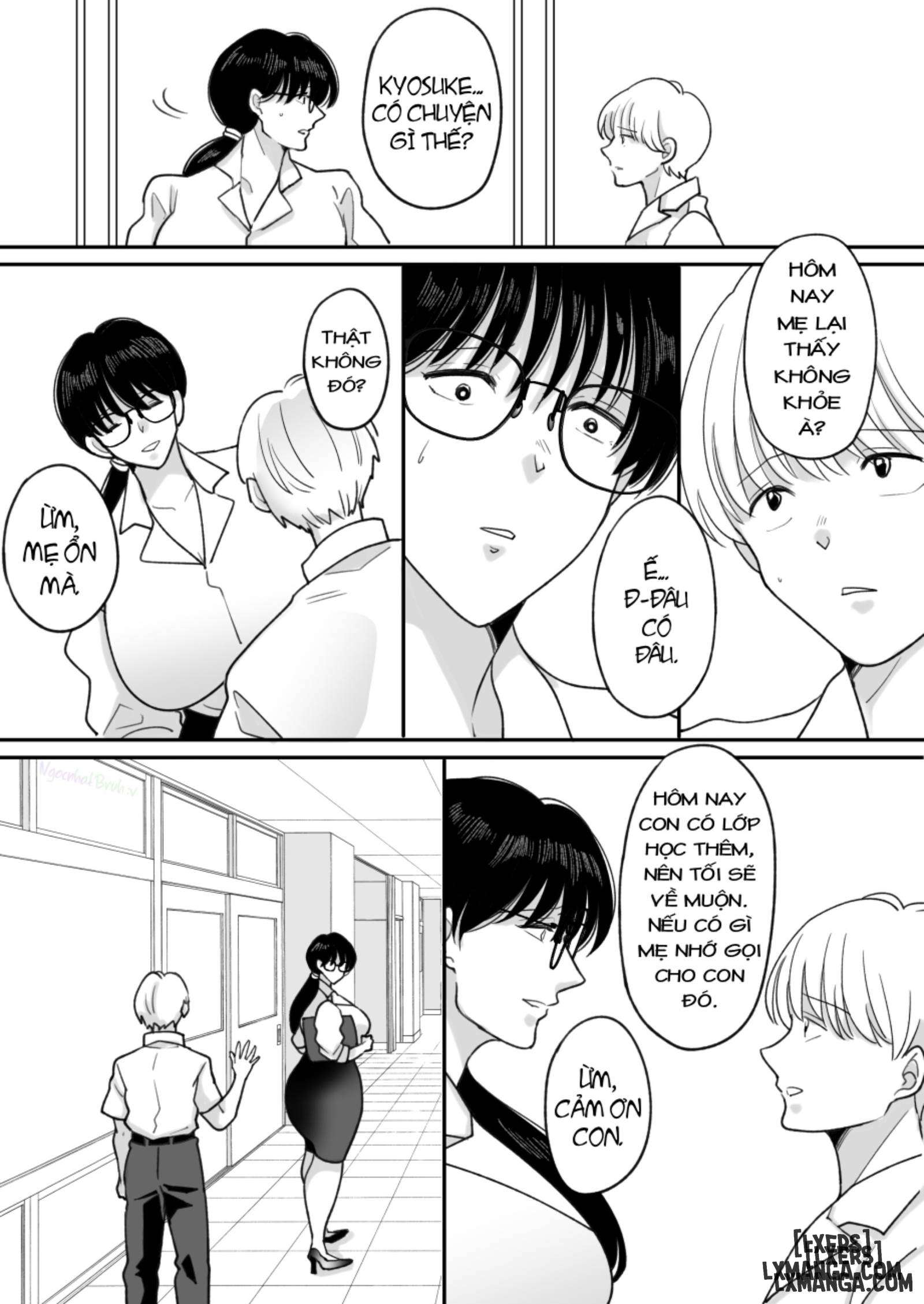 HentaiVN.net - Ảnh 44 - Suugaku Kyoushi no Kaa-san ga Taiiku Kyoushi ni Netorareru - Chương 2