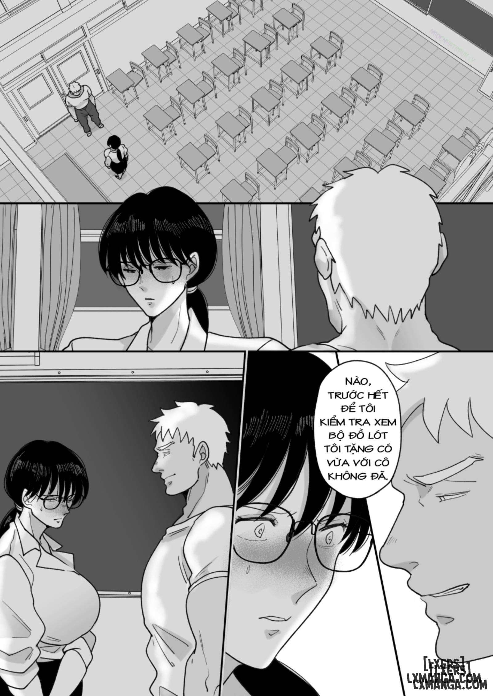 HentaiVN.net - Ảnh 51 - Suugaku Kyoushi no Kaa-san ga Taiiku Kyoushi ni Netorareru - Chương 2