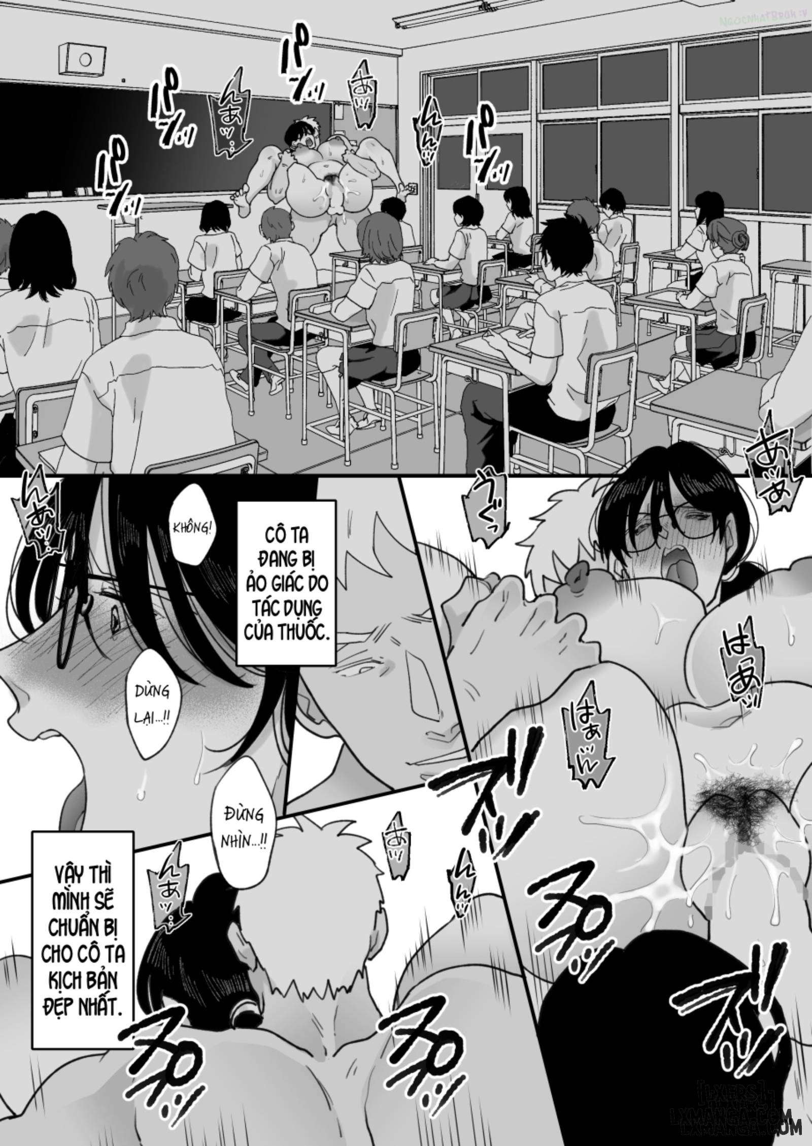 HentaiVN.net - Ảnh 65 - Suugaku Kyoushi no Kaa-san ga Taiiku Kyoushi ni Netorareru - Chương 2