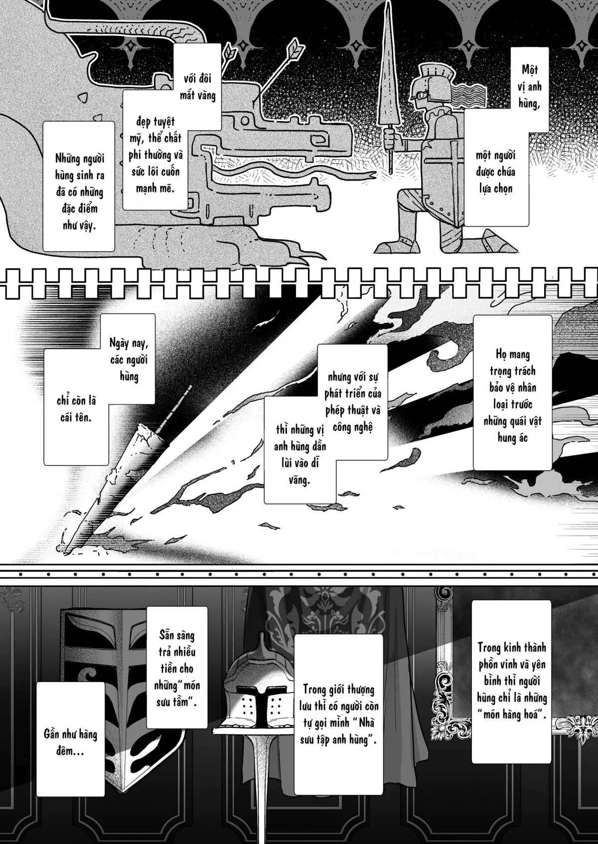 HentaiVN.net - Ảnh 4 - Đấu giá người hùng [Yusha Okushon] - Oneshot