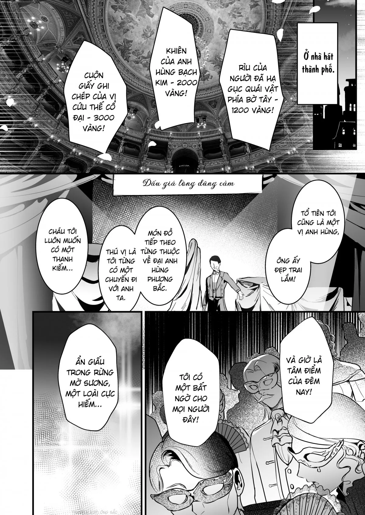 HentaiVN.net - Ảnh 5 - Đấu giá người hùng [Yusha Okushon] - Oneshot