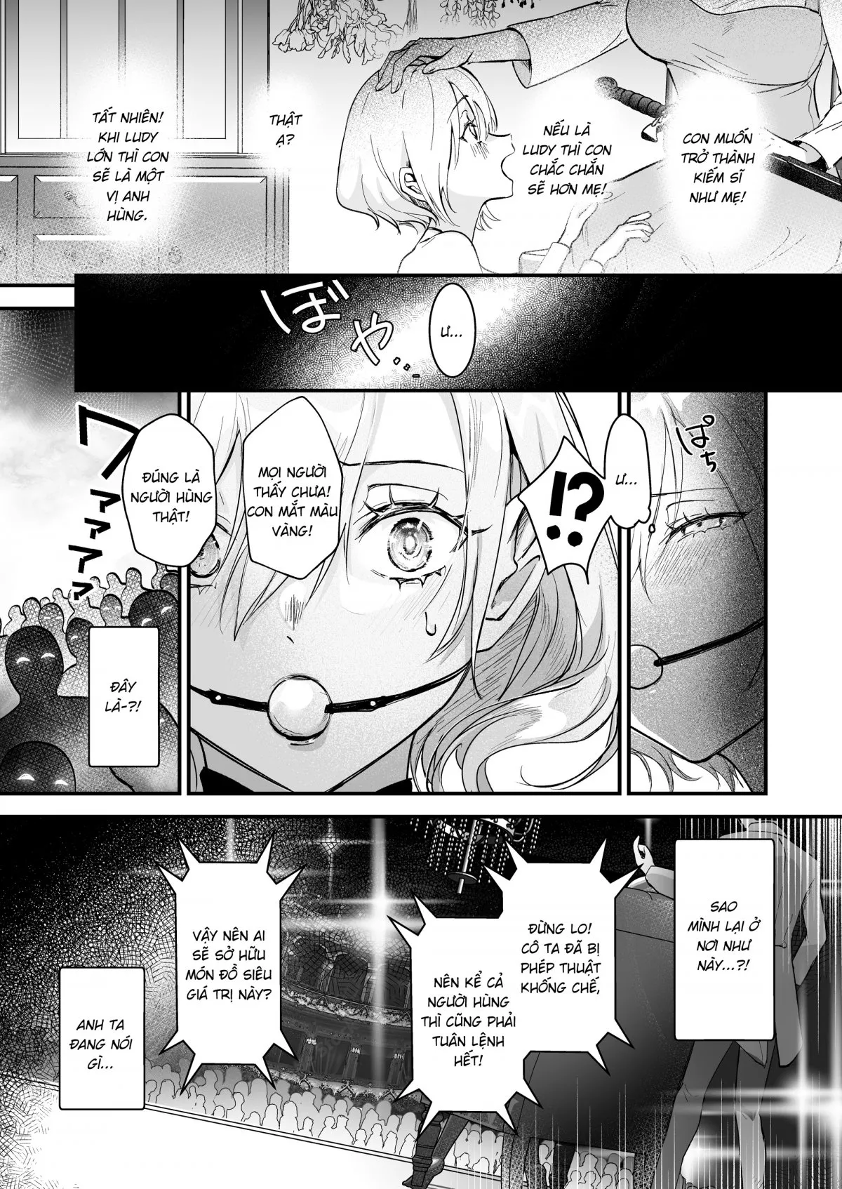 HentaiVN.net - Ảnh 8 - Đấu giá người hùng [Yusha Okushon] - Oneshot