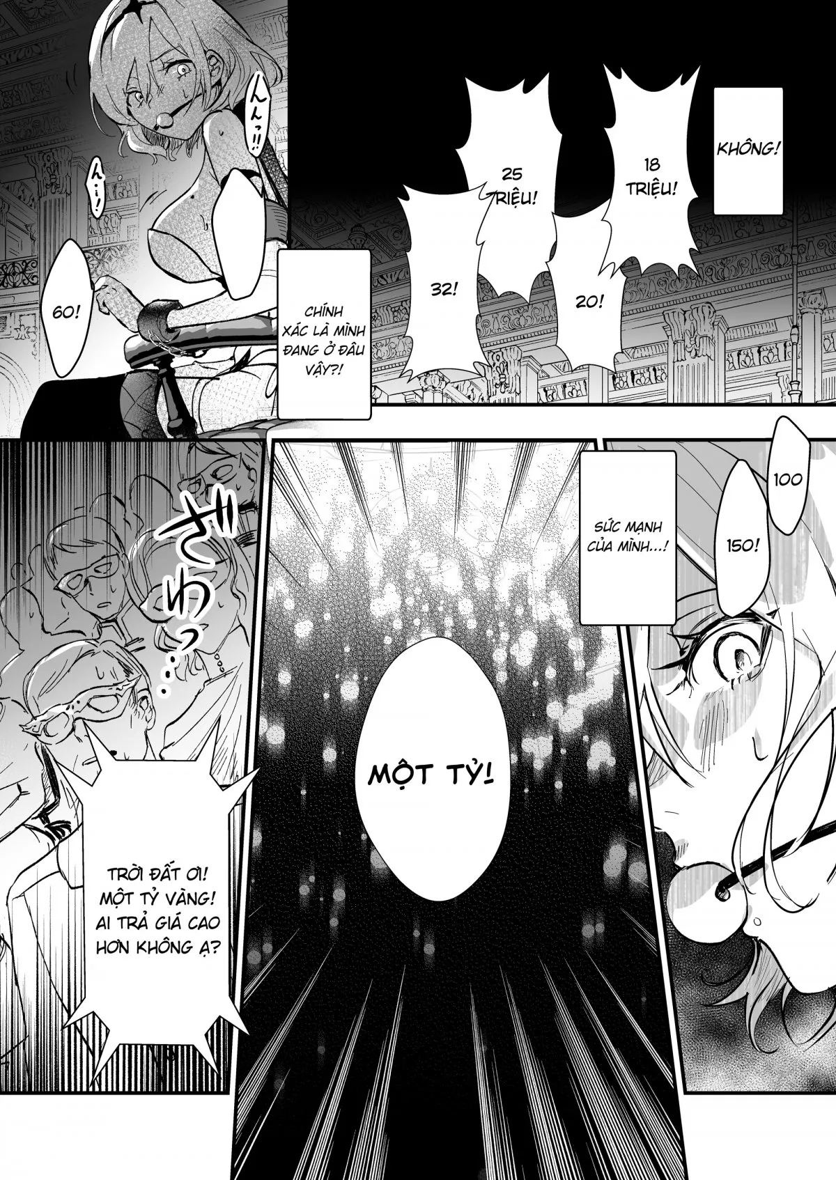 HentaiVN.net - Ảnh 9 - Đấu giá người hùng [Yusha Okushon] - Oneshot