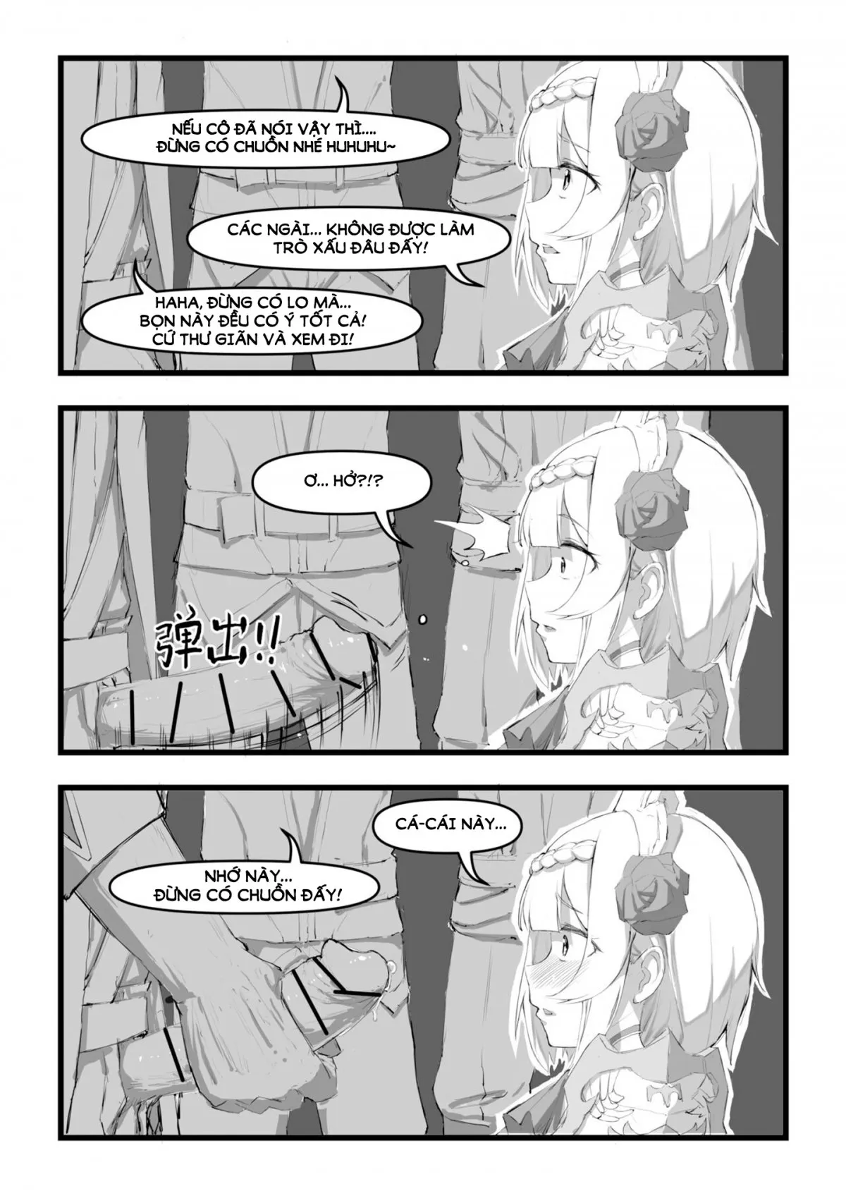 HentaiVN.net - Ảnh 13 - Noelle không biết cách từ chối! [Noelle-chan wa Kotowarenai, 诺艾尔小姐无法拒绝!!, Miss Noelle can't refuse!!] - Một bắn nhưng truyện bắn nhiều.