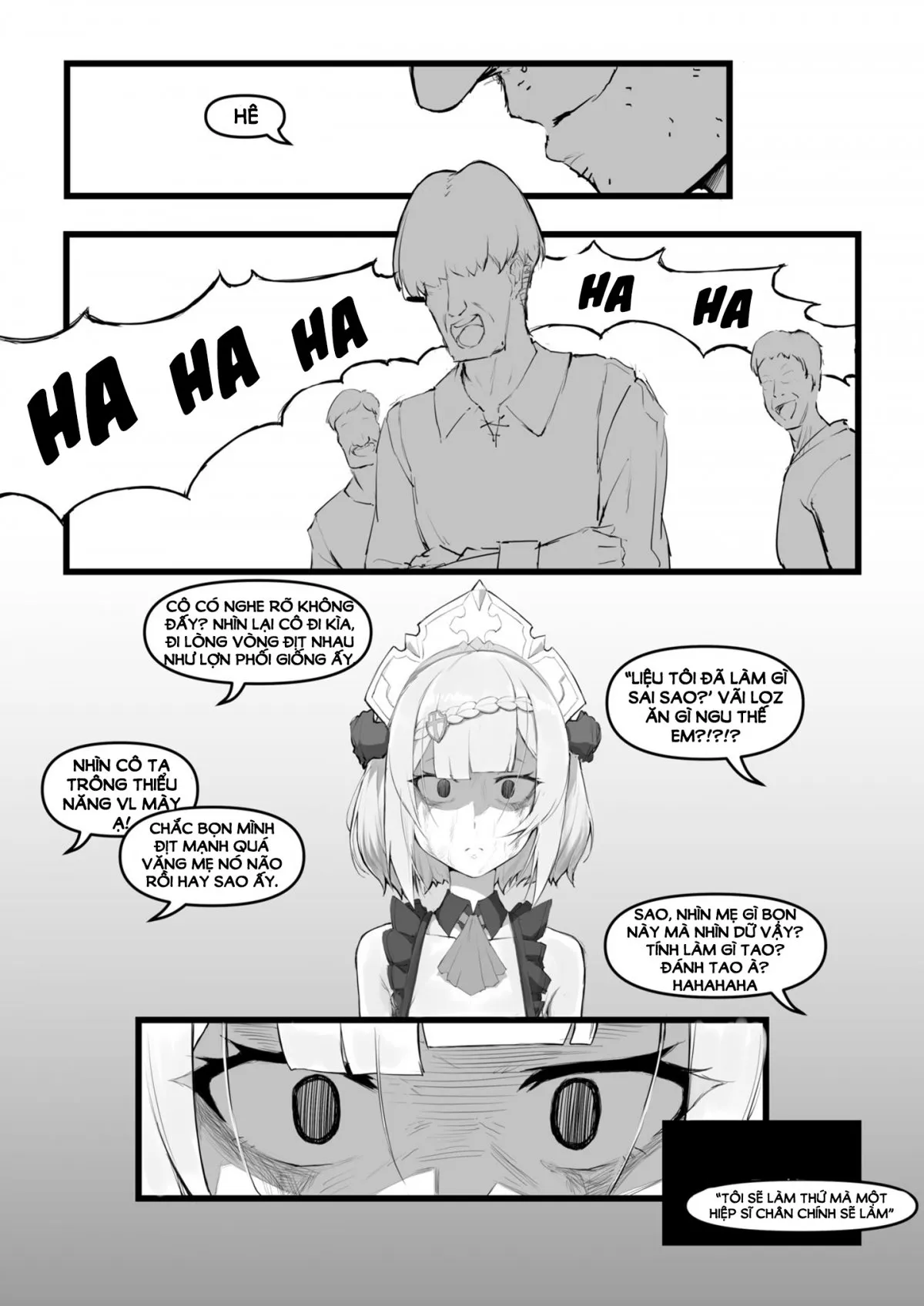 HentaiVN.net - Ảnh 34 - Noelle không biết cách từ chối! [Noelle-chan wa Kotowarenai, 诺艾尔小姐无法拒绝!!, Miss Noelle can't refuse!!] - Một bắn nhưng truyện bắn nhiều.