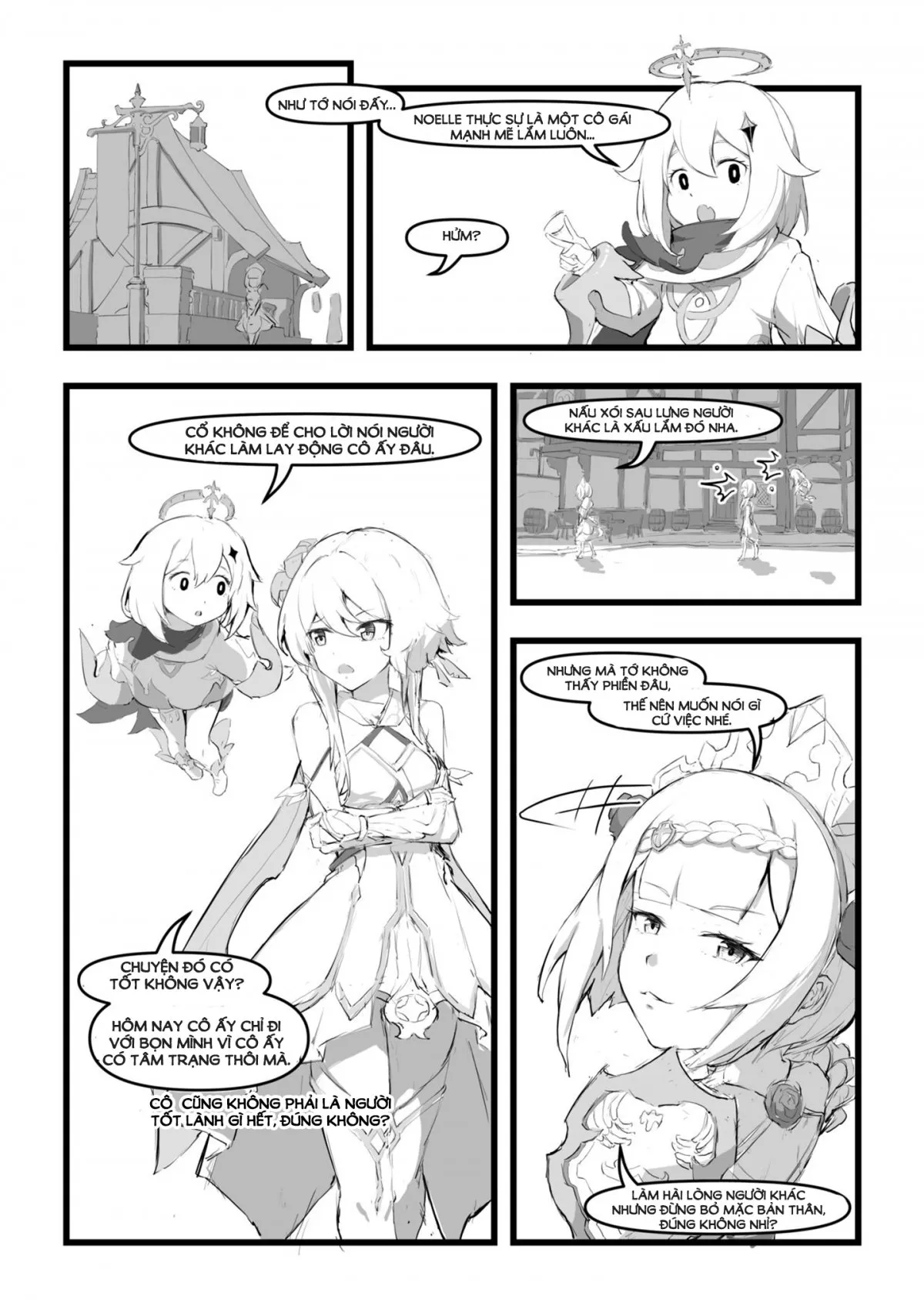 HentaiVN.net - Ảnh 35 - Noelle không biết cách từ chối! [Noelle-chan wa Kotowarenai, 诺艾尔小姐无法拒绝!!, Miss Noelle can't refuse!!] - Một bắn nhưng truyện bắn nhiều.