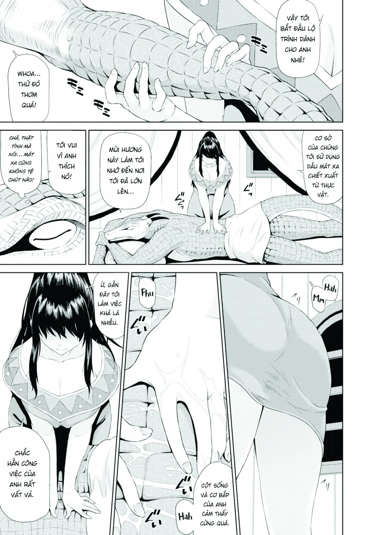 HentaiVN.net - Ảnh 6 - Tiệm Massage tại dị giới - Chap 1 (Hãy đế để thỏa mãn tâm trí và thể xác)