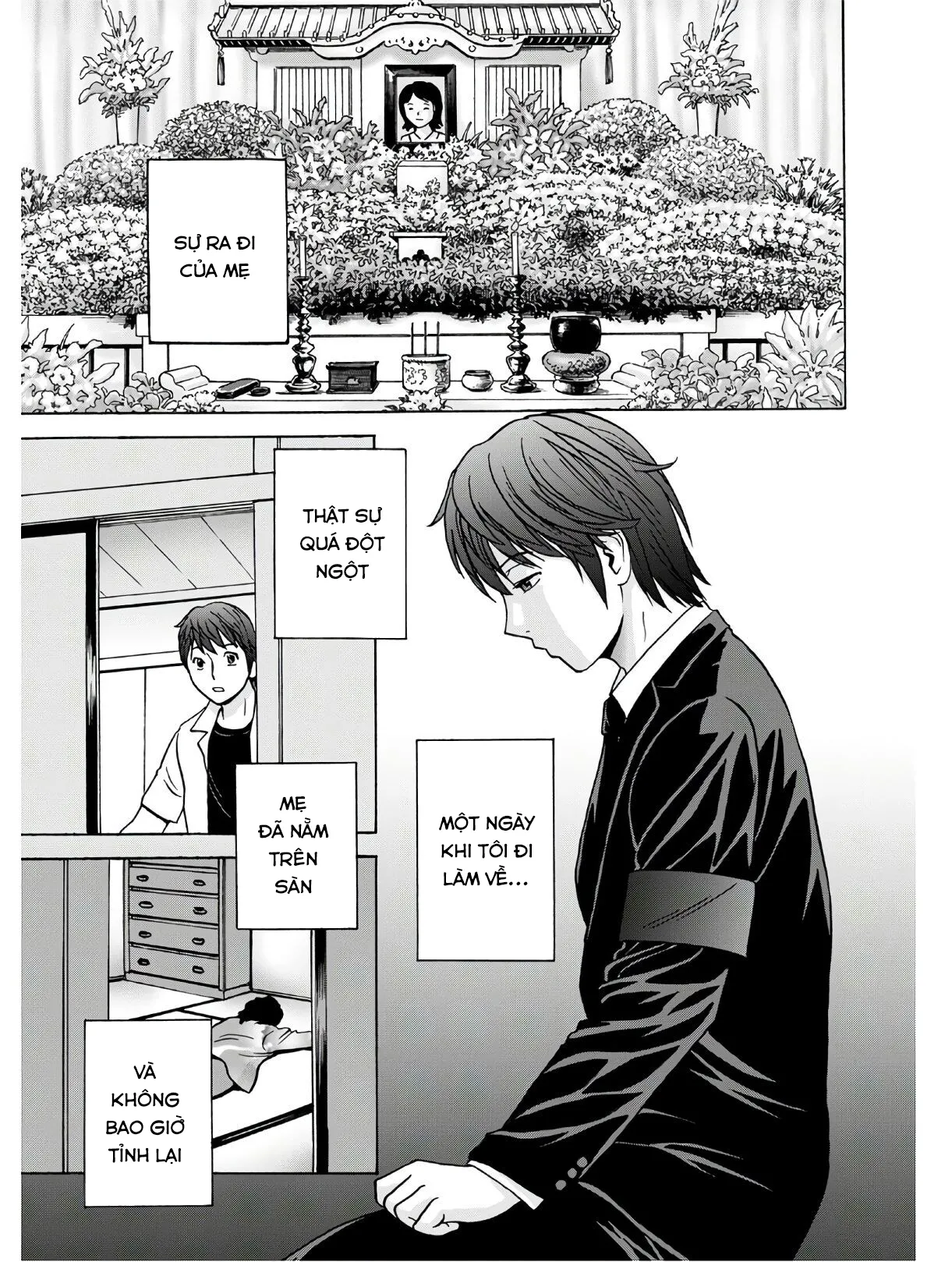 HentaiVN.net - Ảnh 5 - Yarashii oba-san [Kind Lady, Dirty Lady] - Chap 1