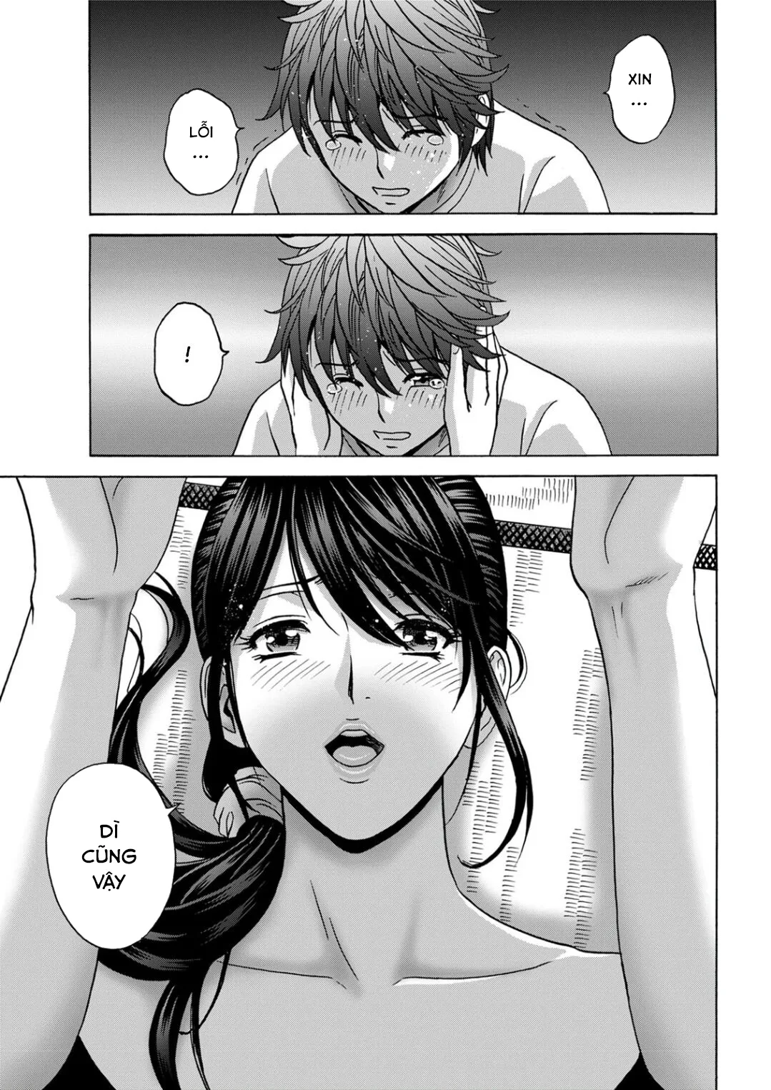 HentaiVN.net - Ảnh 8 - Yarashii oba-san [Kind Lady, Dirty Lady] - Chap 2