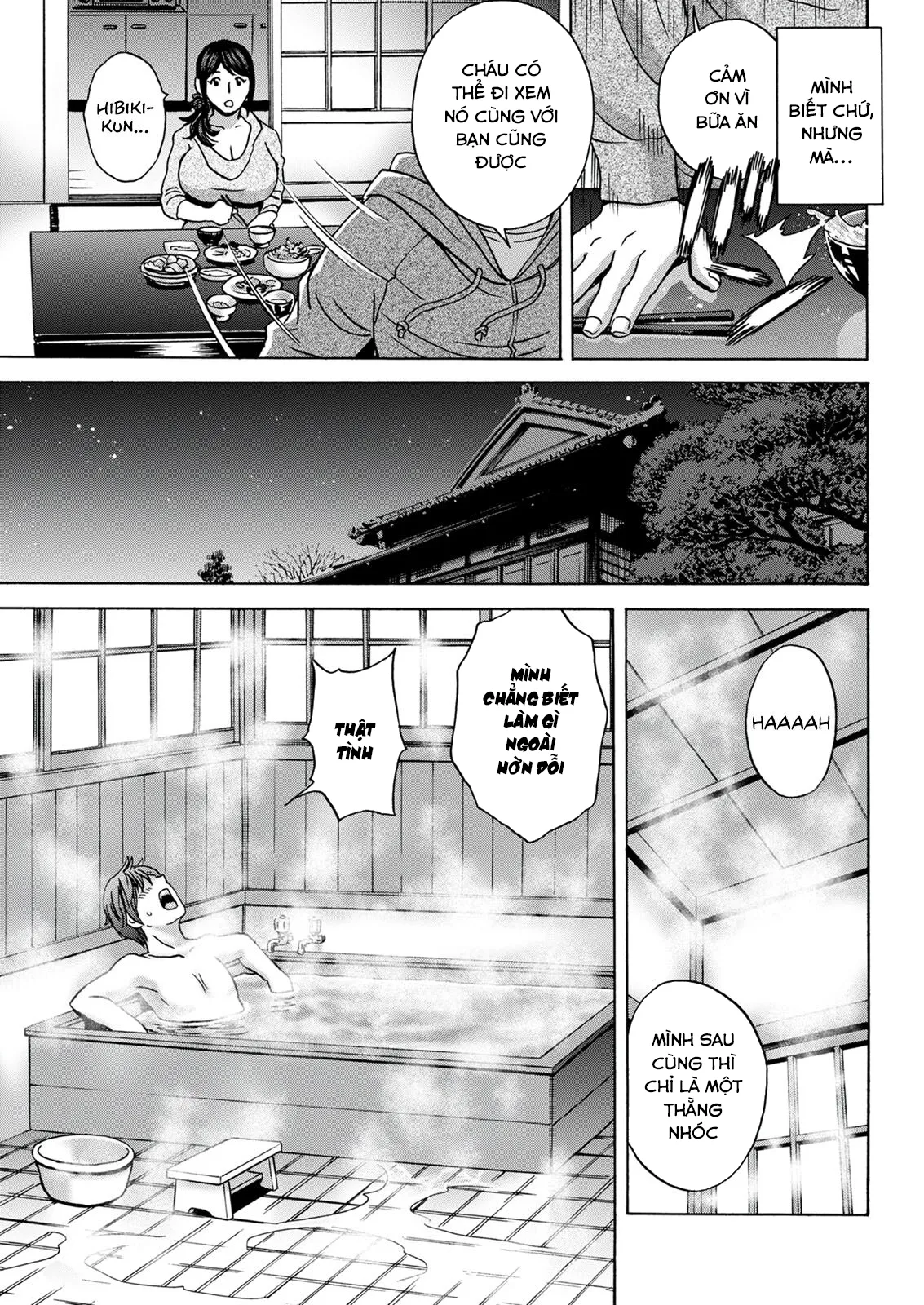 HentaiVN.net - Ảnh 5 - Yarashii oba-san [Kind Lady, Dirty Lady] - Chap 3