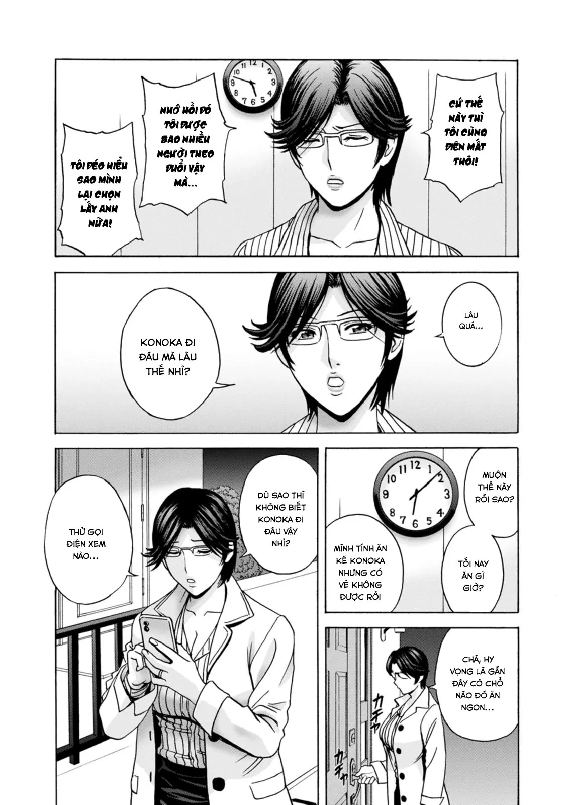 HentaiVN.net - Ảnh 3 - Yarashii oba-san [Kind Lady, Dirty Lady] - Chap 4