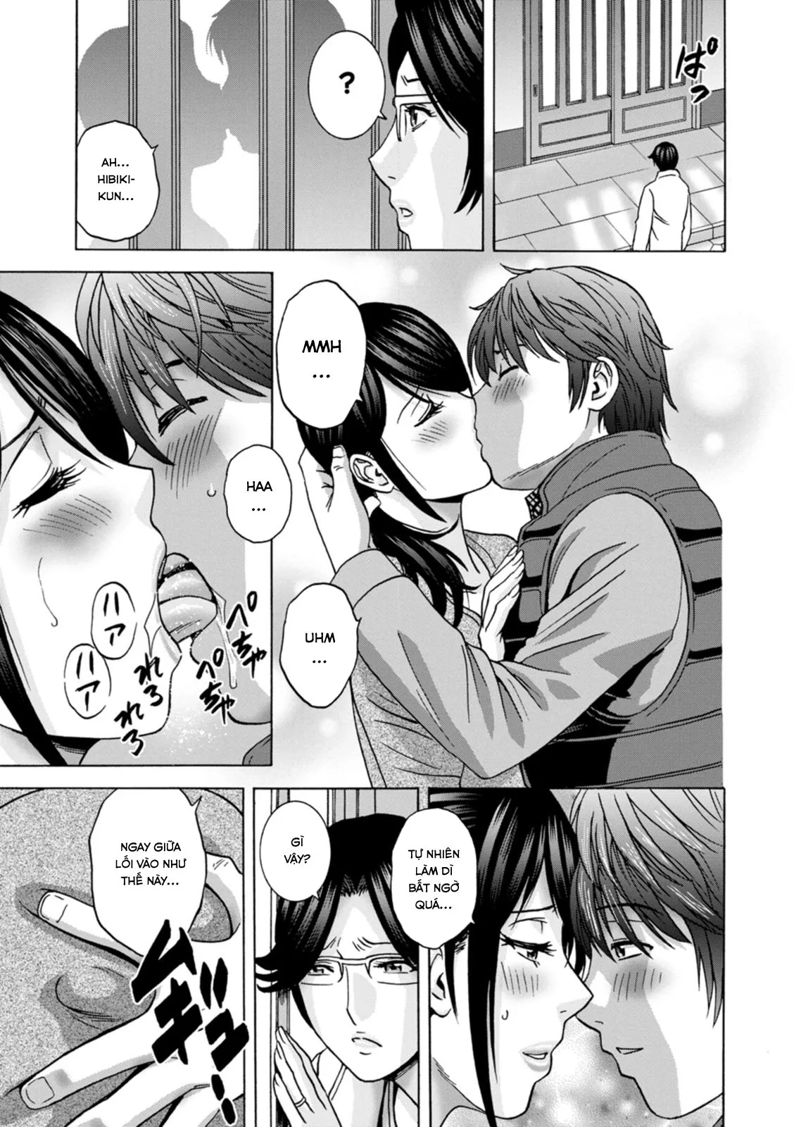 HentaiVN.net - Ảnh 5 - Yarashii oba-san [Kind Lady, Dirty Lady] - Chap 4