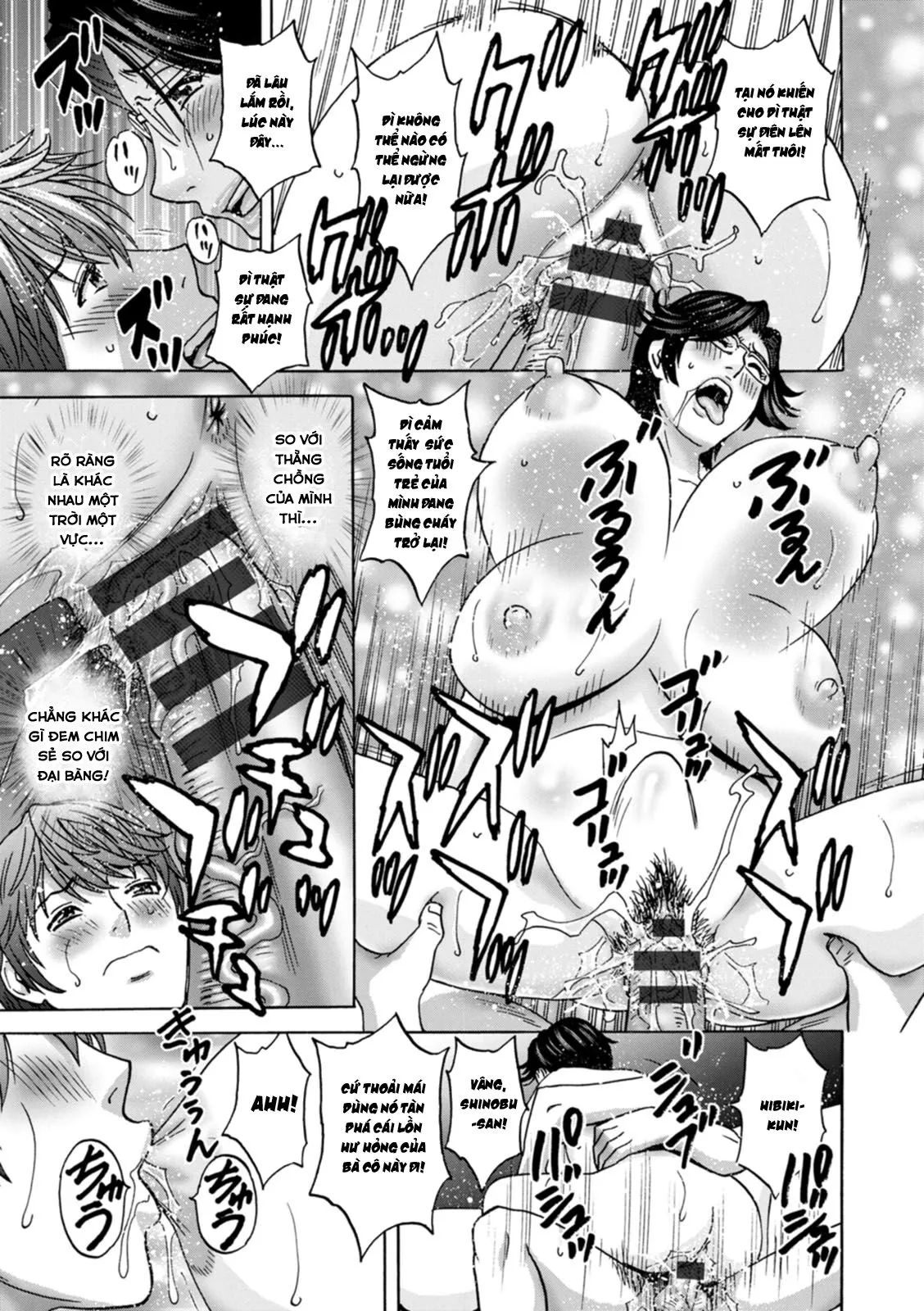 HentaiVN.net - Ảnh 13 - Yarashii oba-san [Kind Lady, Dirty Lady] - Chap 5