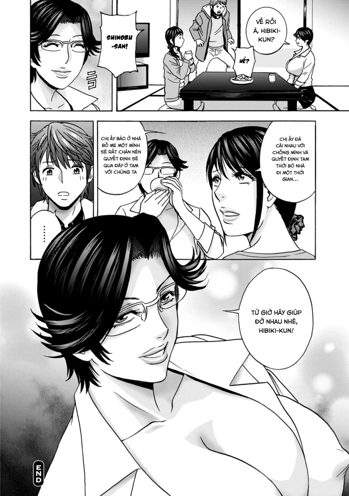 HentaiVN.net - Ảnh 18 - Yarashii oba-san [Kind Lady, Dirty Lady] - Chap 5