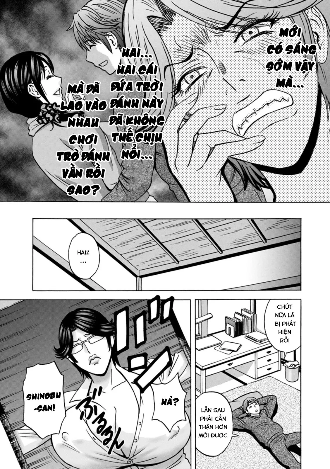 HentaiVN.net - Ảnh 9 - Yarashii oba-san [Kind Lady, Dirty Lady] - Chap 6