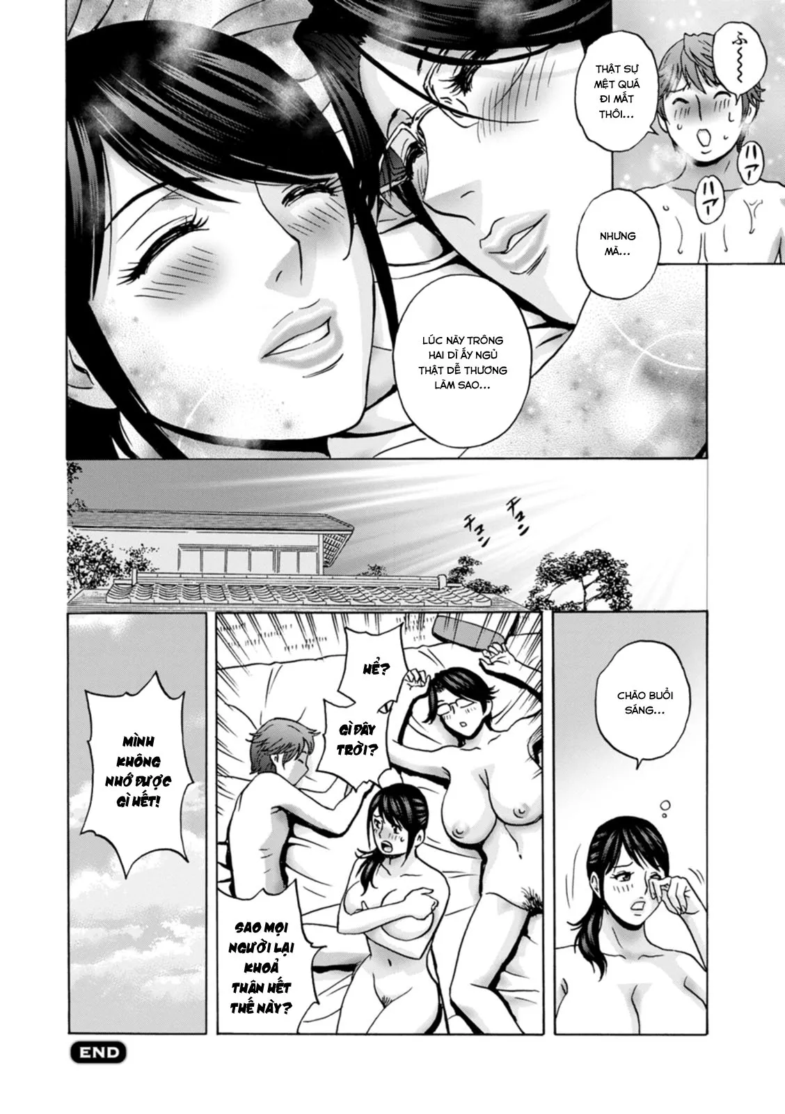 HentaiVN.net - Ảnh 18 - Yarashii oba-san [Kind Lady, Dirty Lady] - Chap 7
