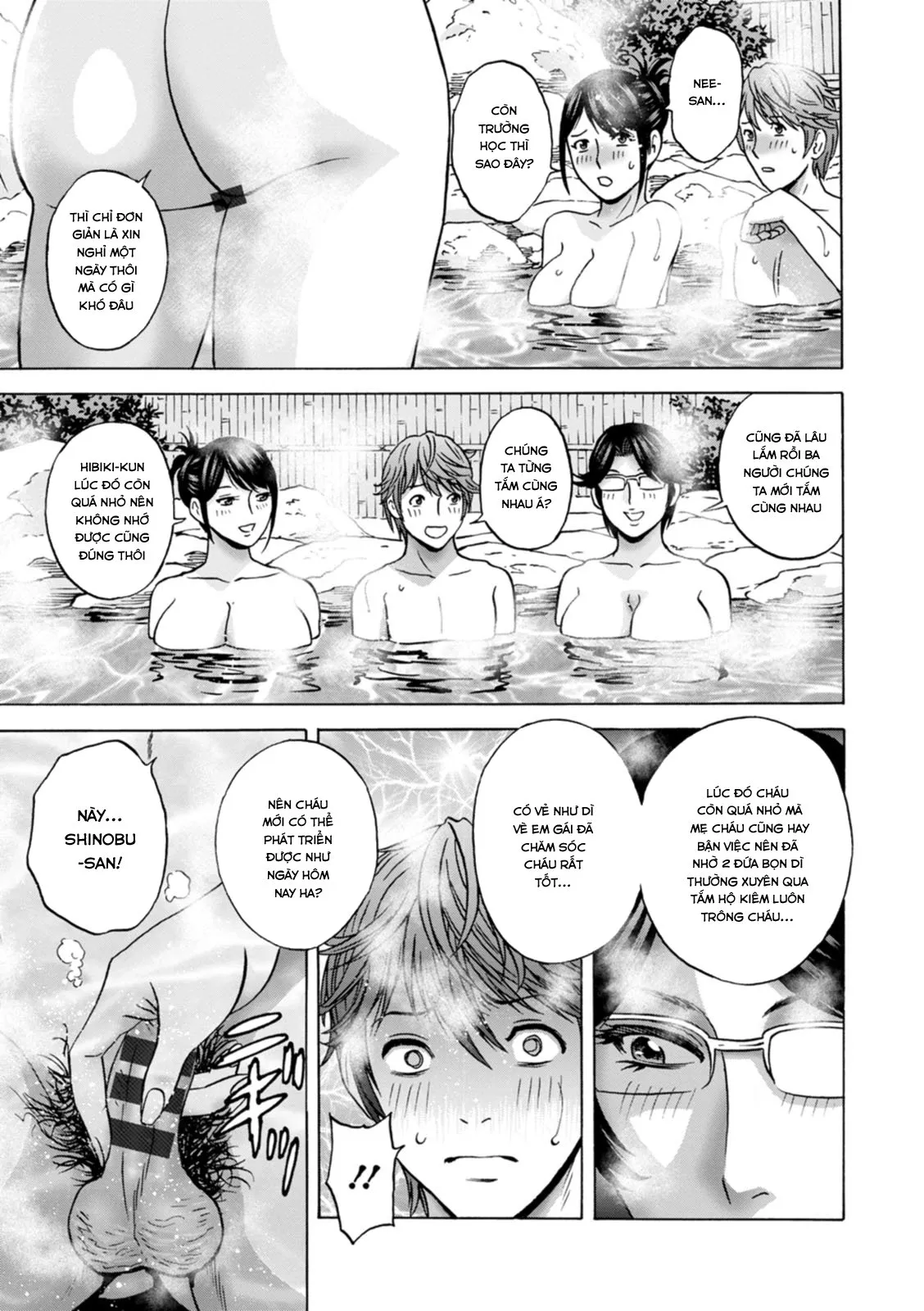 HentaiVN.net - Ảnh 5 - Yarashii oba-san [Kind Lady, Dirty Lady] - Chap 7