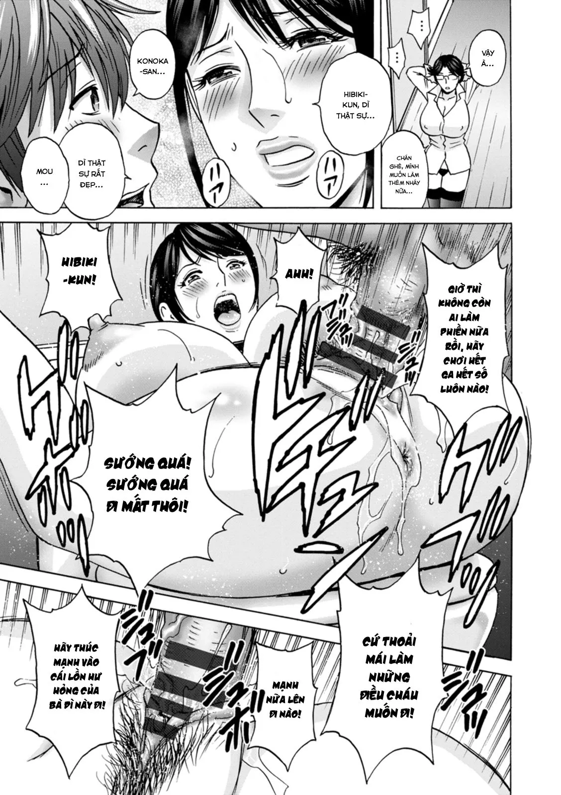 HentaiVN.net - Ảnh 15 - Yarashii oba-san [Kind Lady, Dirty Lady] - Chap 8
