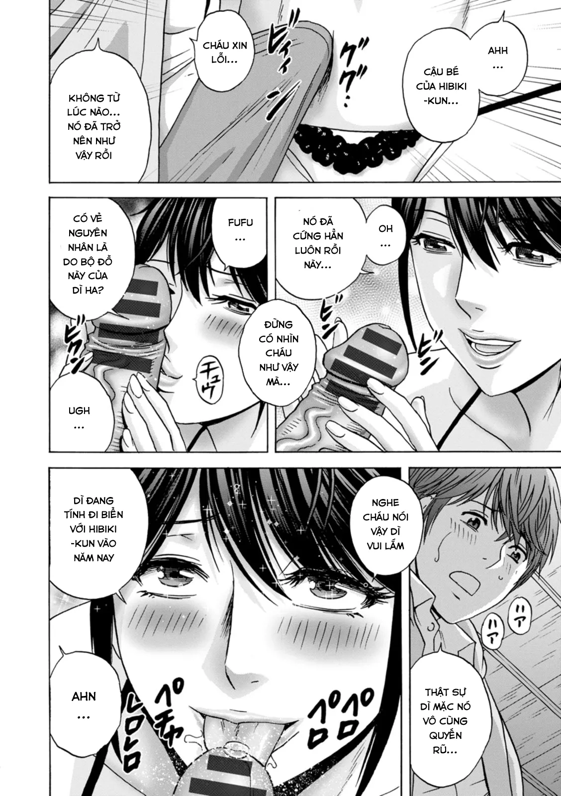 HentaiVN.net - Ảnh 4 - Yarashii oba-san [Kind Lady, Dirty Lady] - Chap 9
