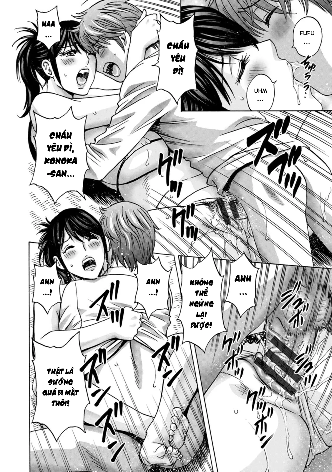 HentaiVN.net - Ảnh 8 - Yarashii oba-san [Kind Lady, Dirty Lady] - Chap 9