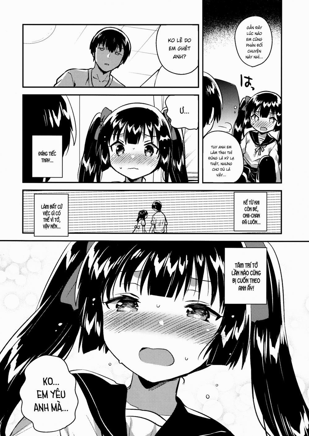 HentaiVN.net - Ảnh 10 - Em Gái Tôi Có Hơi Kỳ Quặc Một Chút [Imouto wa Chotto Atama ga Okashii; My Little Sister Is a Little Weird; 妹はちょっと頭がおかしい] - Oneshot