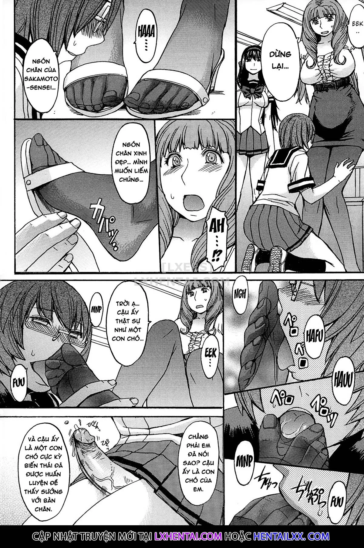 HentaiVN.net - Ảnh 11 - Only Feet [Ashigami] - Chap 2