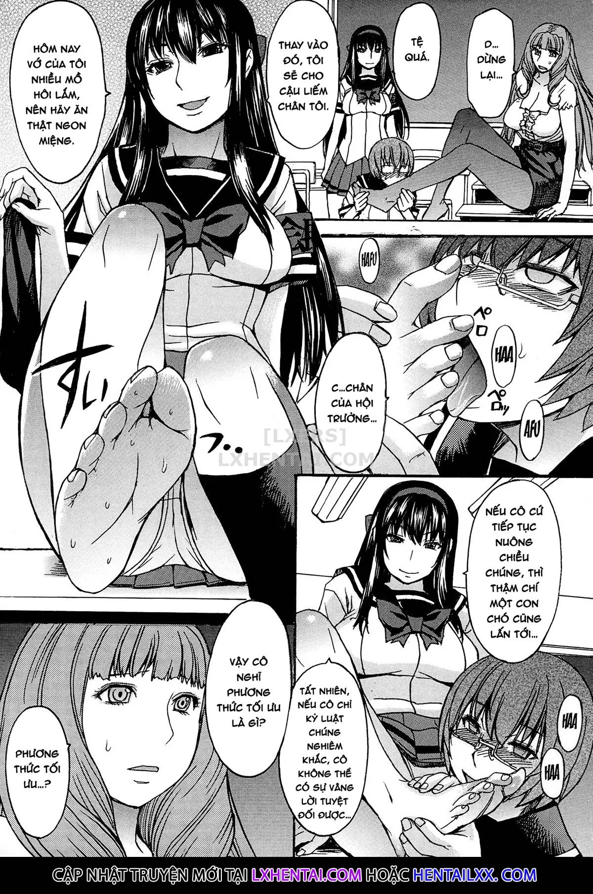 HentaiVN.net - Ảnh 12 - Only Feet [Ashigami] - Chap 2